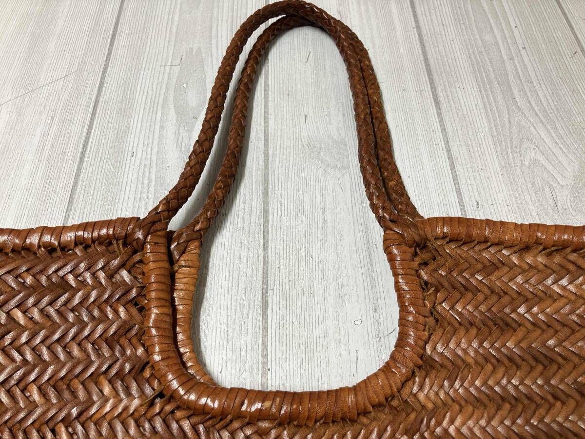 Dragon Diffusion ドラゴン ディフュージョン レザーメッシュ トート