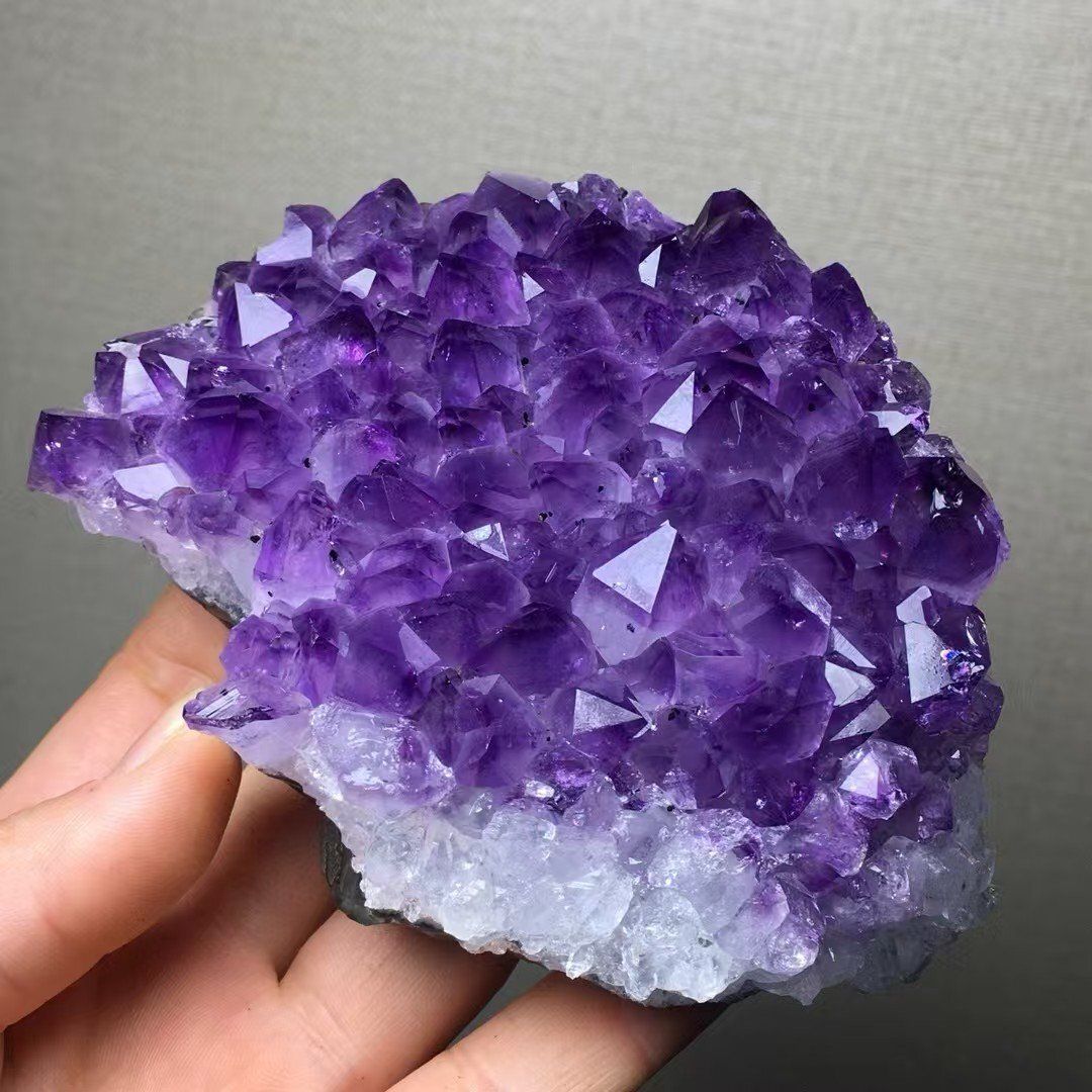  AAAAAA級家庭円満 天然アメジスト原石B0306|YS|641|180A 鉛筆立て 置物 インテリア小物