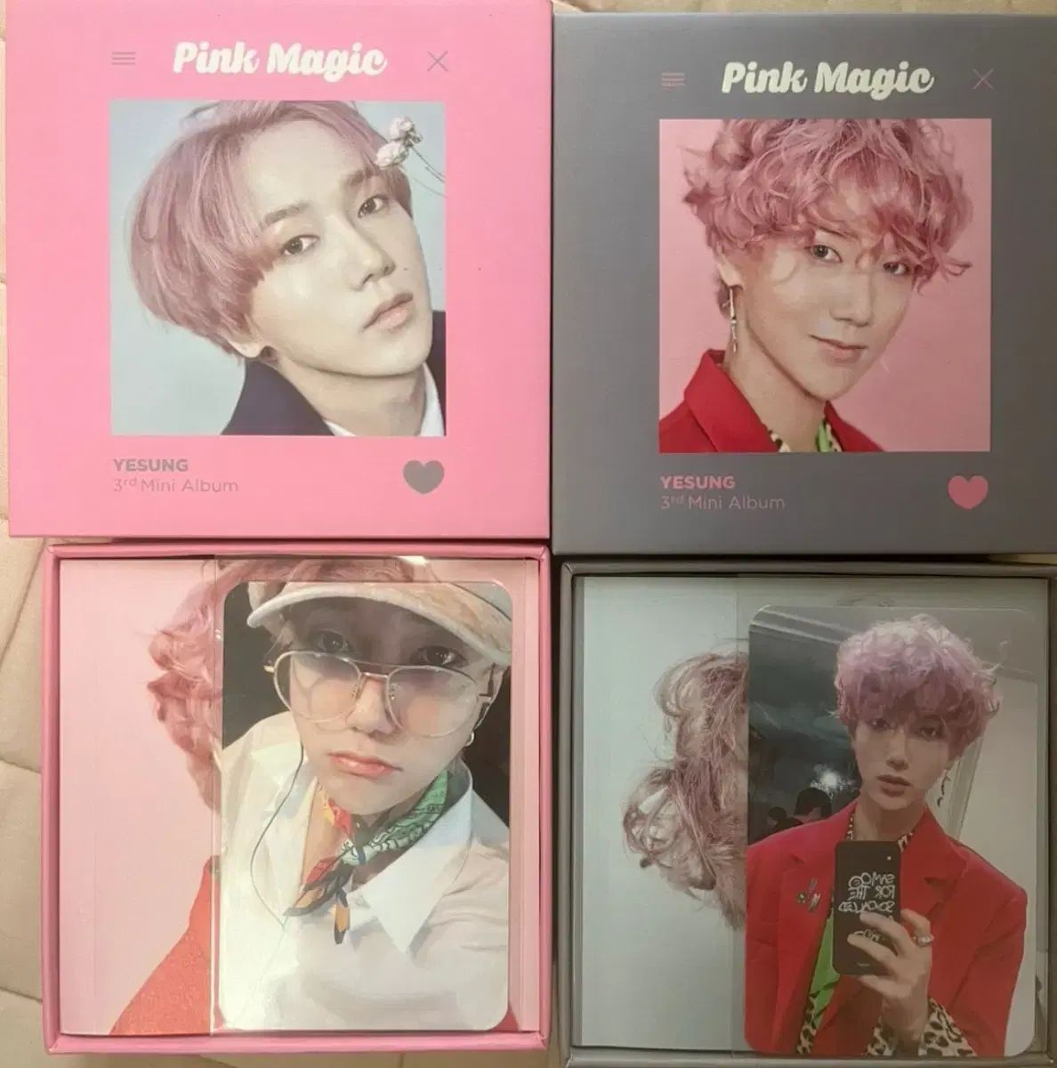 イェソン(YESUNG) ミニアルバム 3rd 'pink magic' KINO (まとめ売り