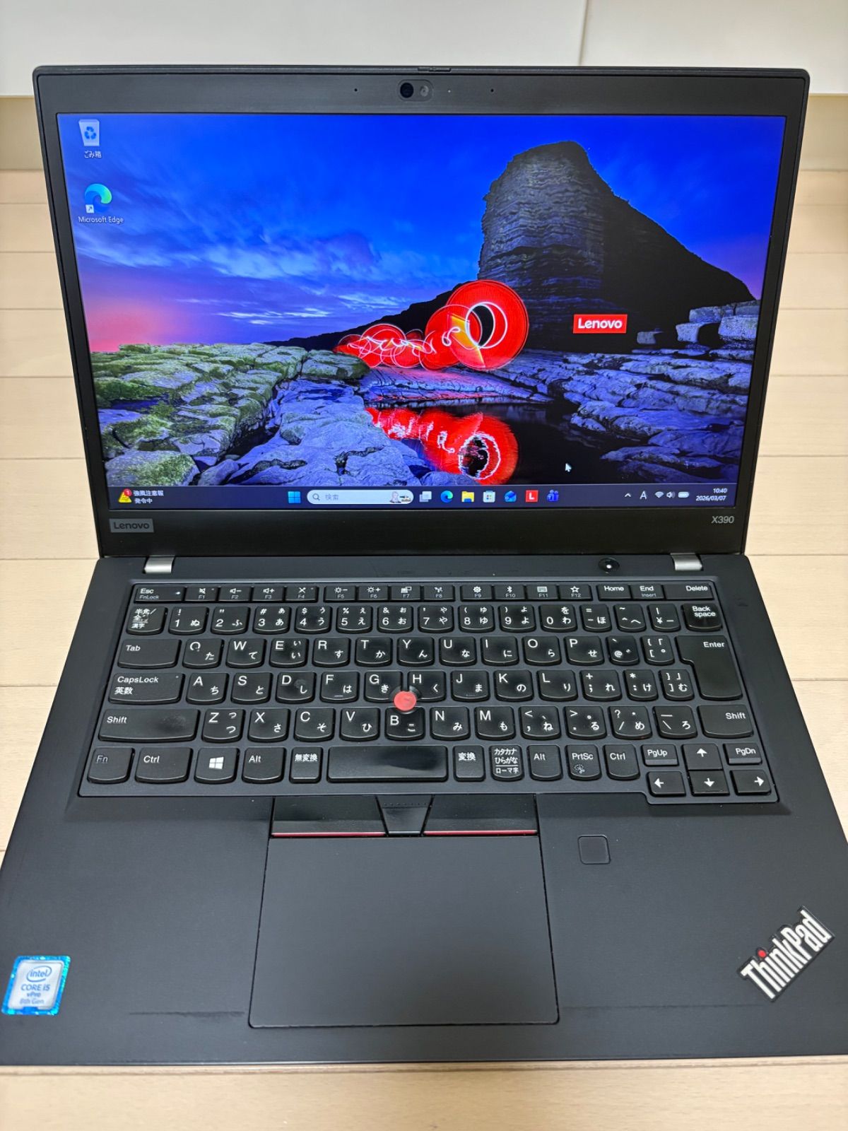 ThinkPad X390 i5-8265U 8G SSDなし（ジャンク扱い） X390 Lenovo ThinkPad - 0 🟢 x390 8GB SSD Thinkpad Core Intel RAM