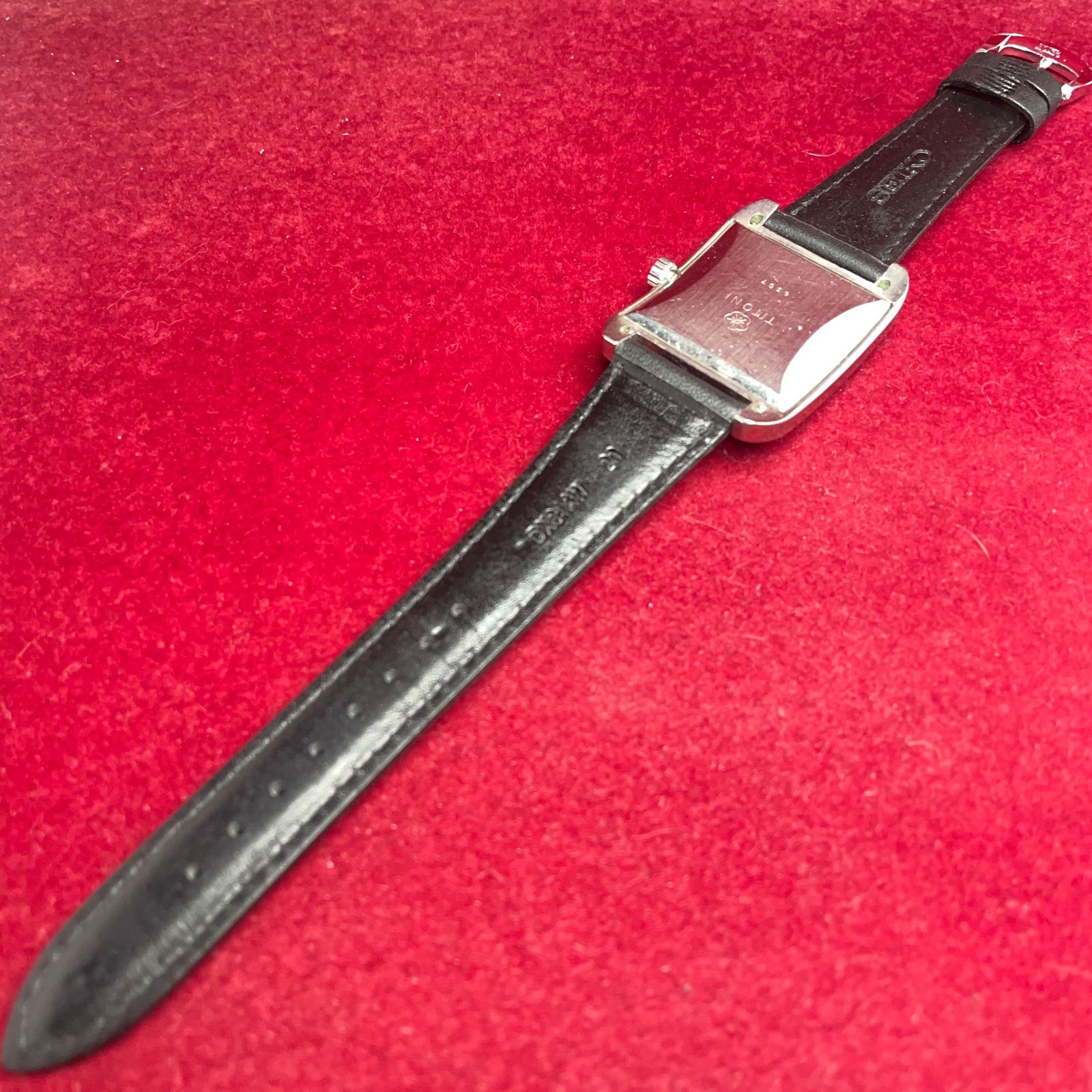 OH済】TITONI チトーニ エアマスター 1960年代 製スクエア 自動巻