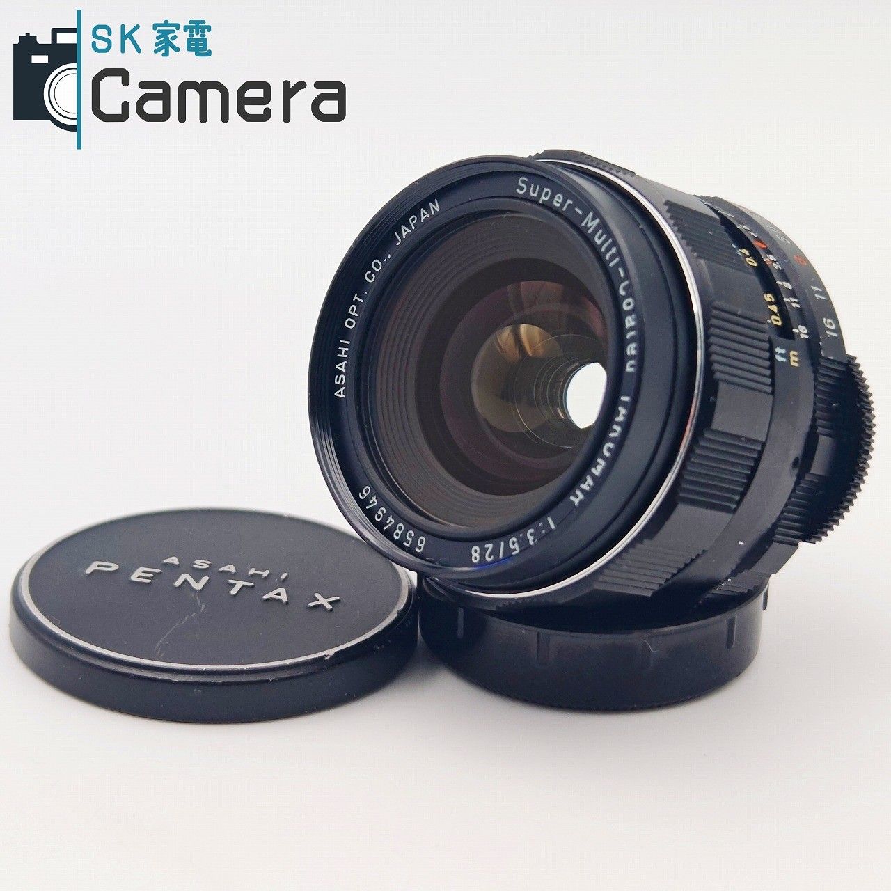 中古】 PENTAX Super-Multi-Coated TAKUMAR 28mm F3.5 M42