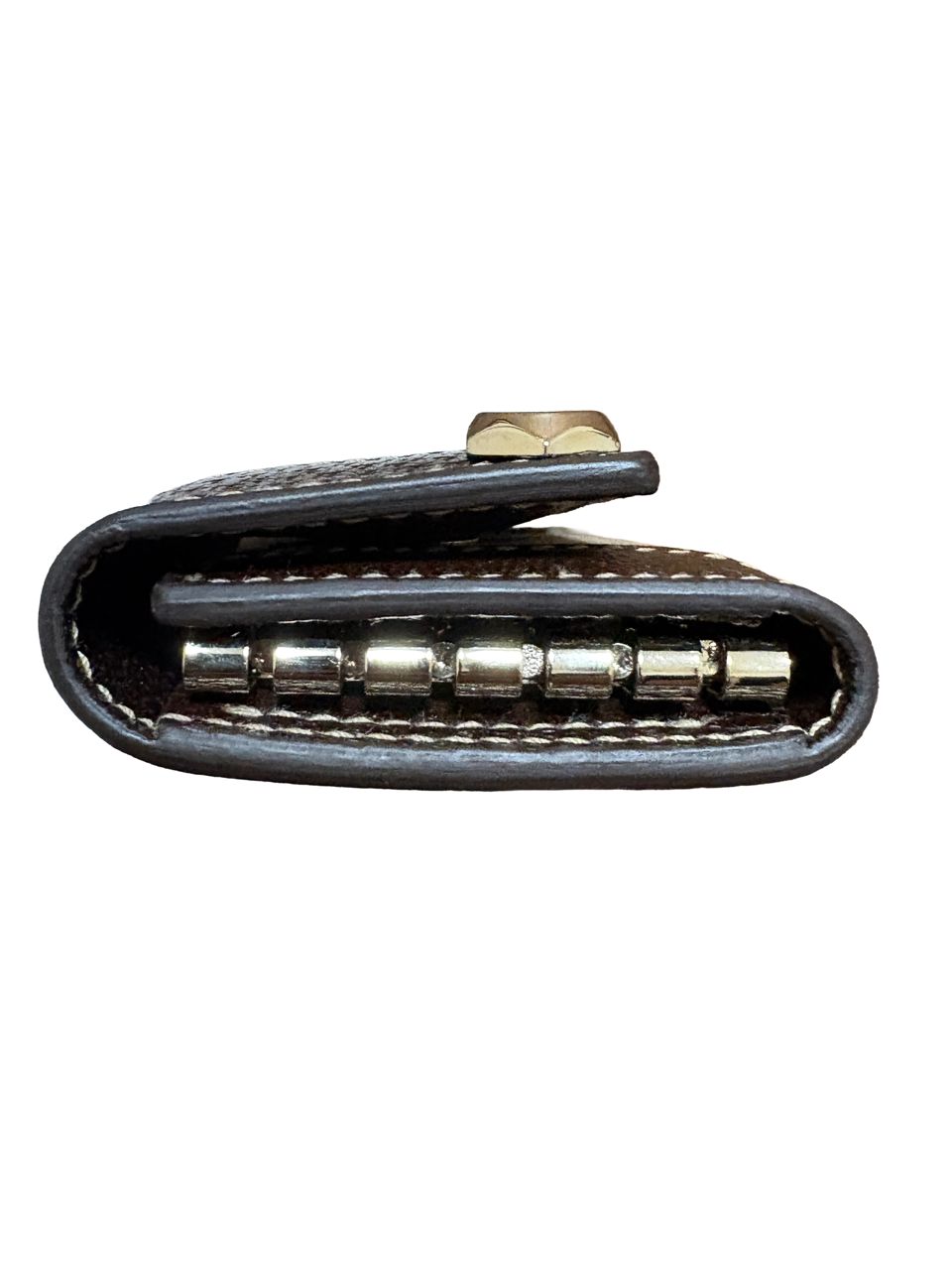 希少】GUCCI グッチ GGキャンバスレザー6連キーケース メンズ