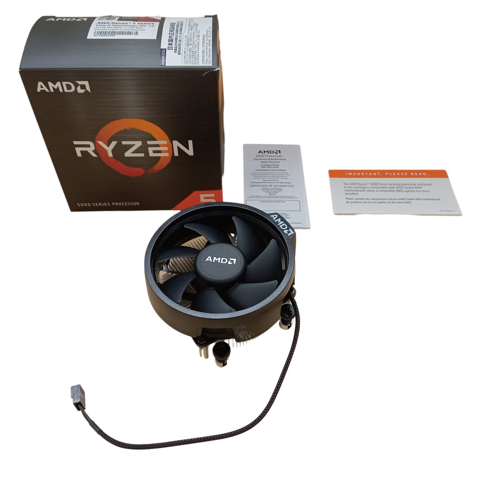 AMD Ryzen5 5600X CPUクーラー PCパーツ 5000SERIES - メルカリ