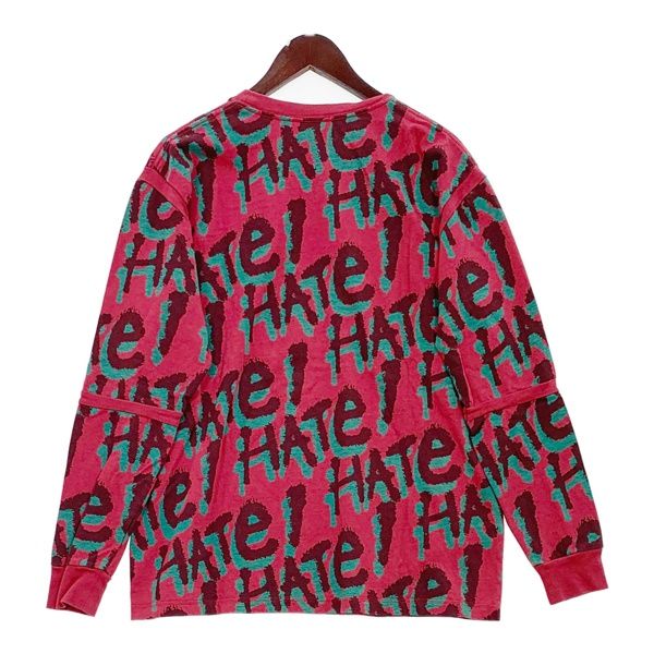 UNDERCOVER アンダーカバー 03AW paper doll期 Hate 長袖 カットソー