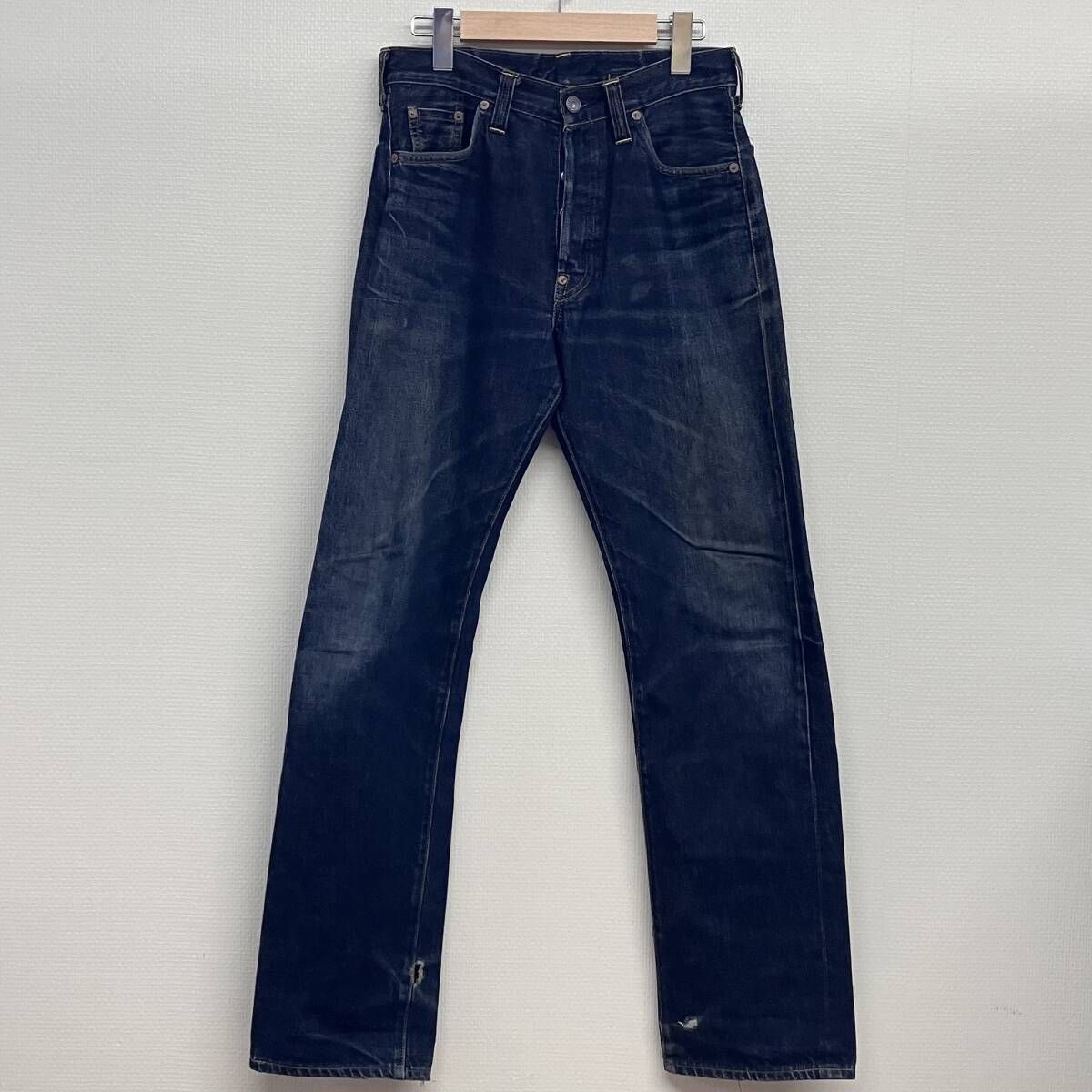 メンズ 90s リーバイス201 ビンテージ デニム パンツ BIGE 555 USA製