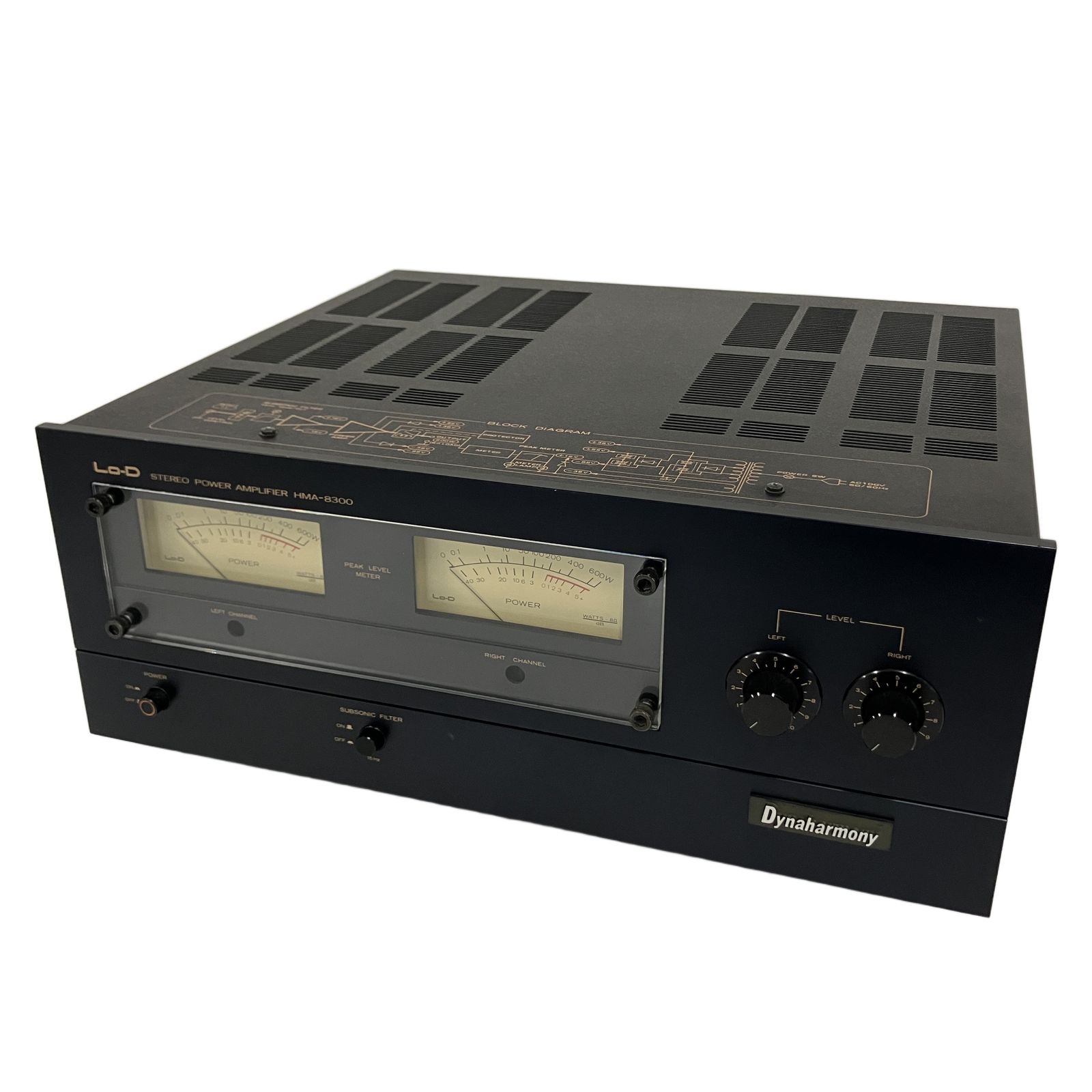 Lo-D - HMA-8300 Yahoo!オークション ステレオパワーアンプ パワー