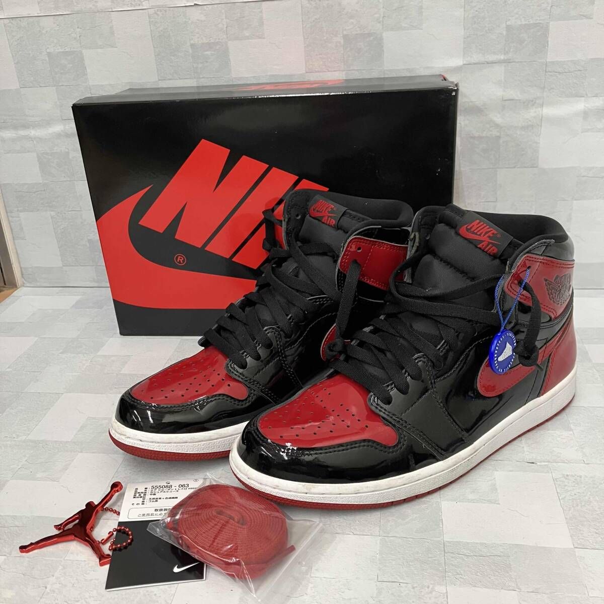 ナイキエア ジョーダン1 エナメル NIKE AIR JORDAN 1 ナイキ エア 
