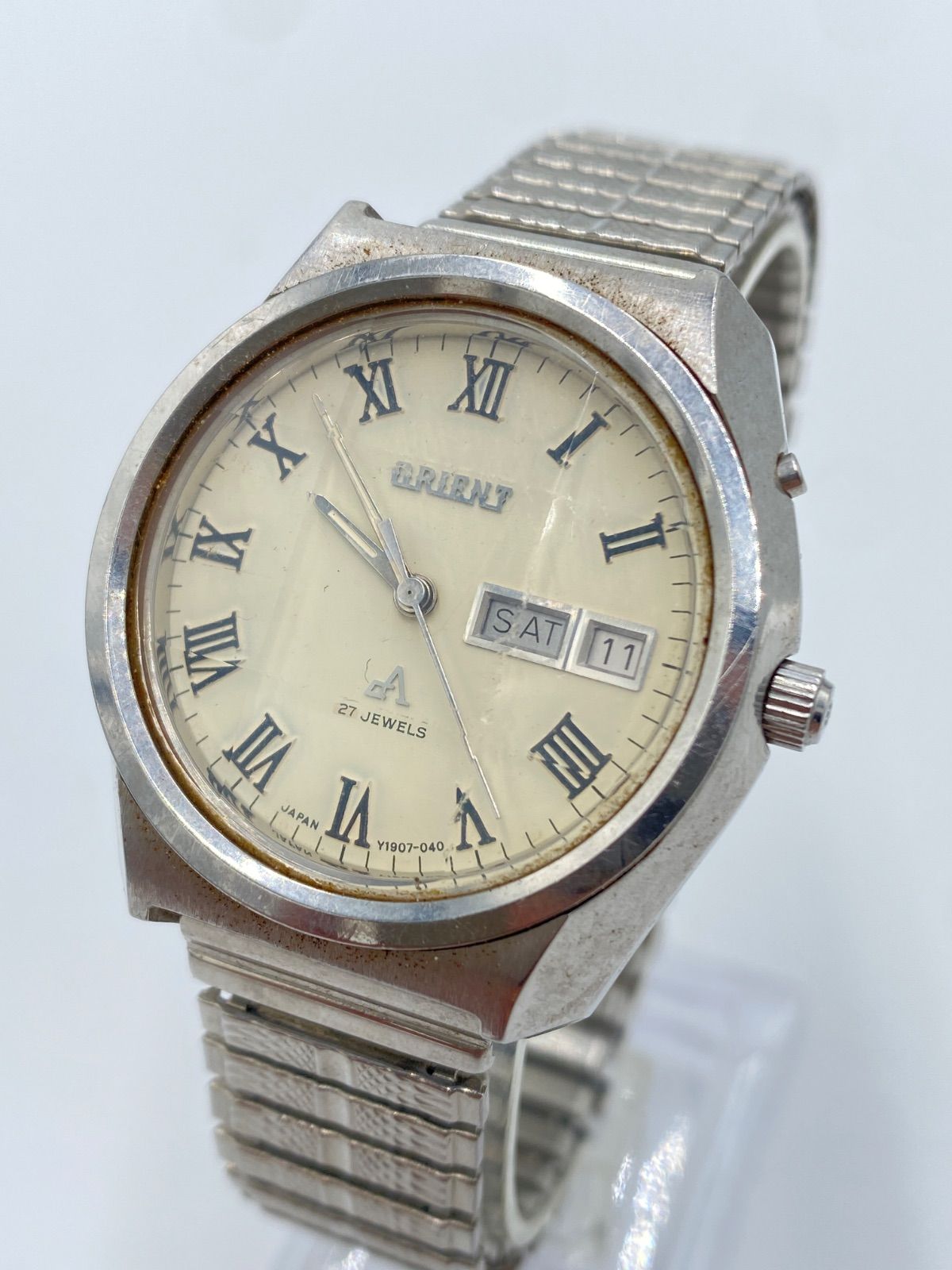 ビンテージ》稼動品！ORIENT CHRONOACE 27石 自動巻き クロノエース 