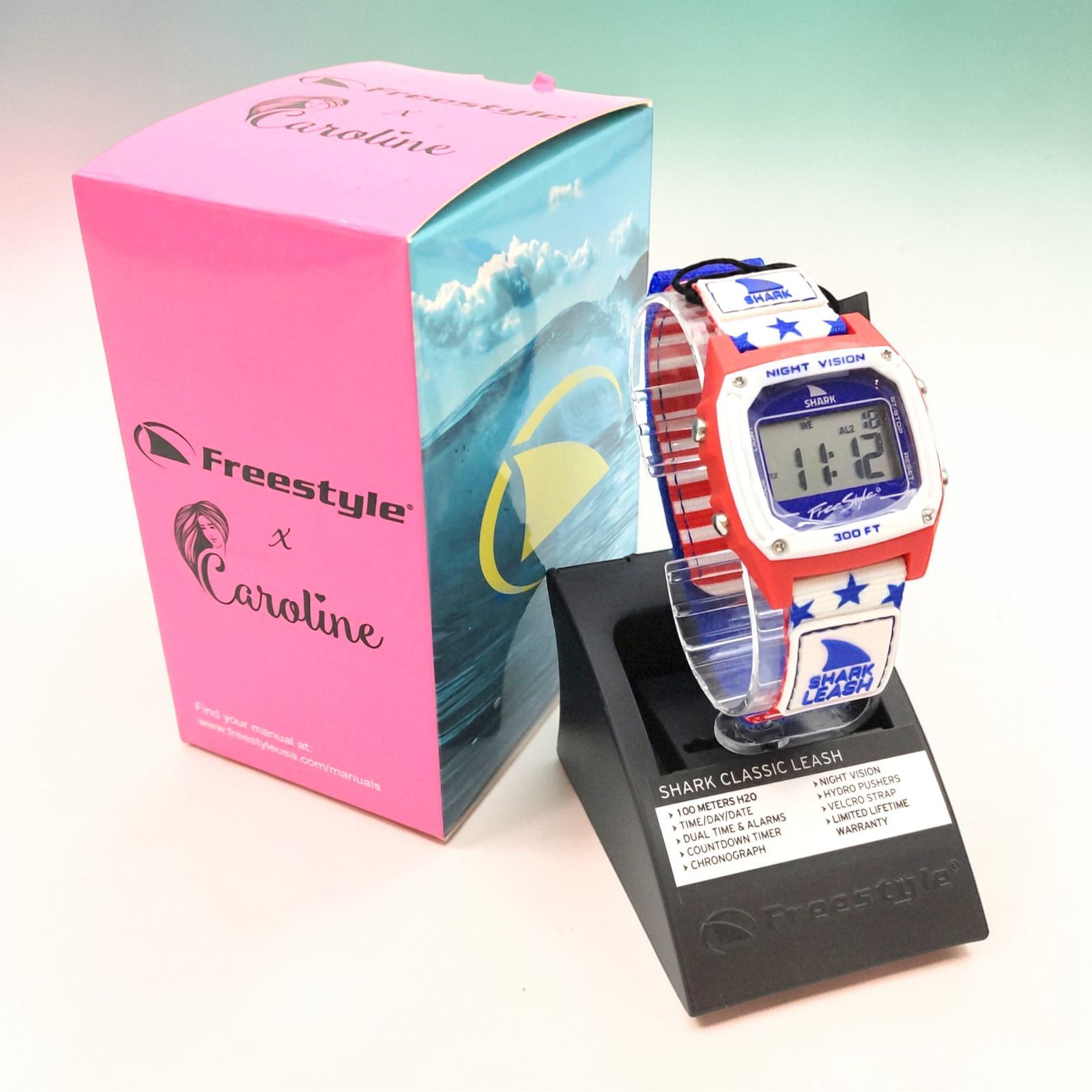 307】Freestyle Caroline SHARK CLASSIC LEASH - メルカリ