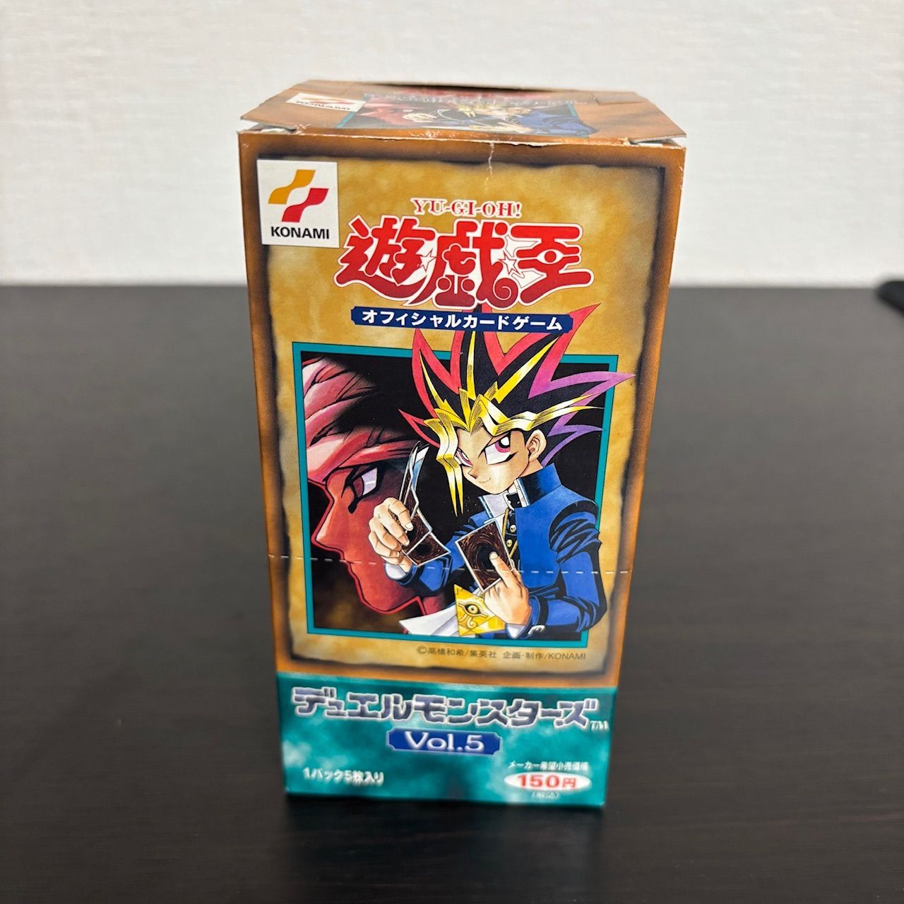 nvq40 Vol.5 空箱 BOX 開封済み 初期 遊戯王 第一期 シャーディー 闇