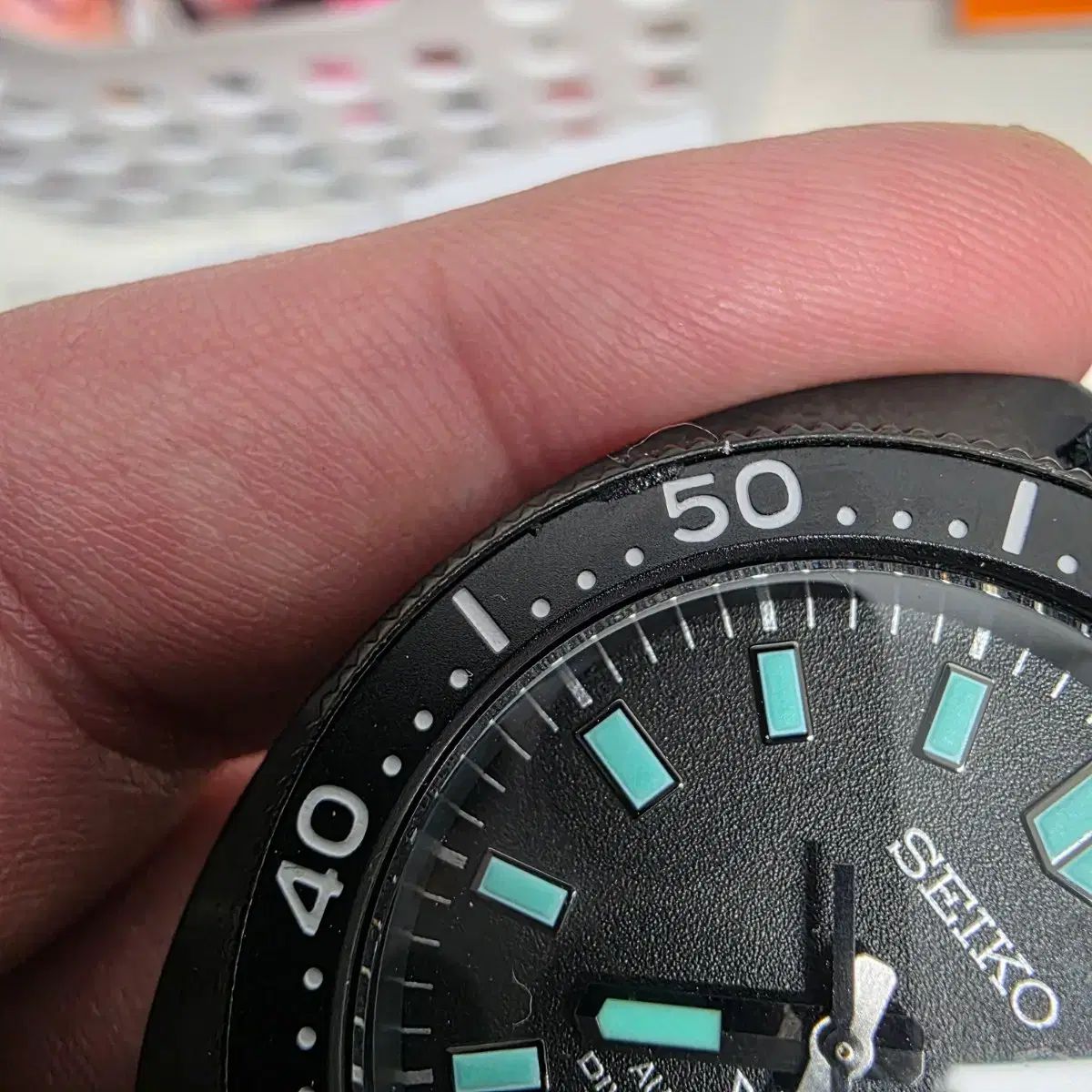  spb335 スリム タートル NIGHT ビジョン 洗濯機対応 自動巻き時計 腕時計(アナログ)