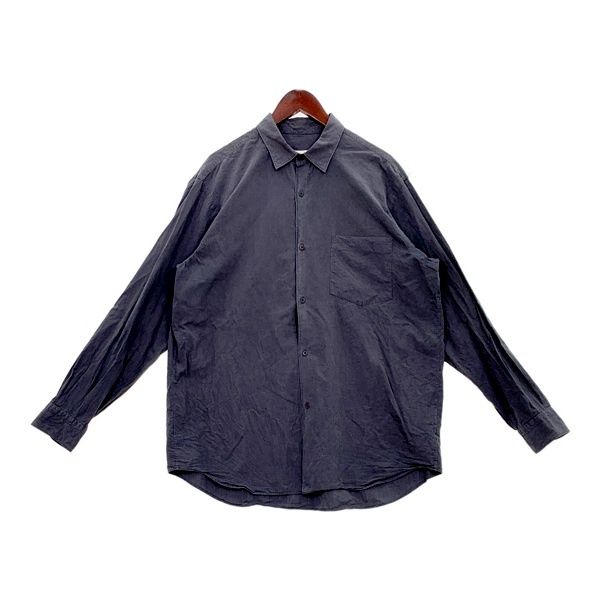 COMOLI コモリ シャツ 長袖 コットン レギュラーカラー 20AW シンプル