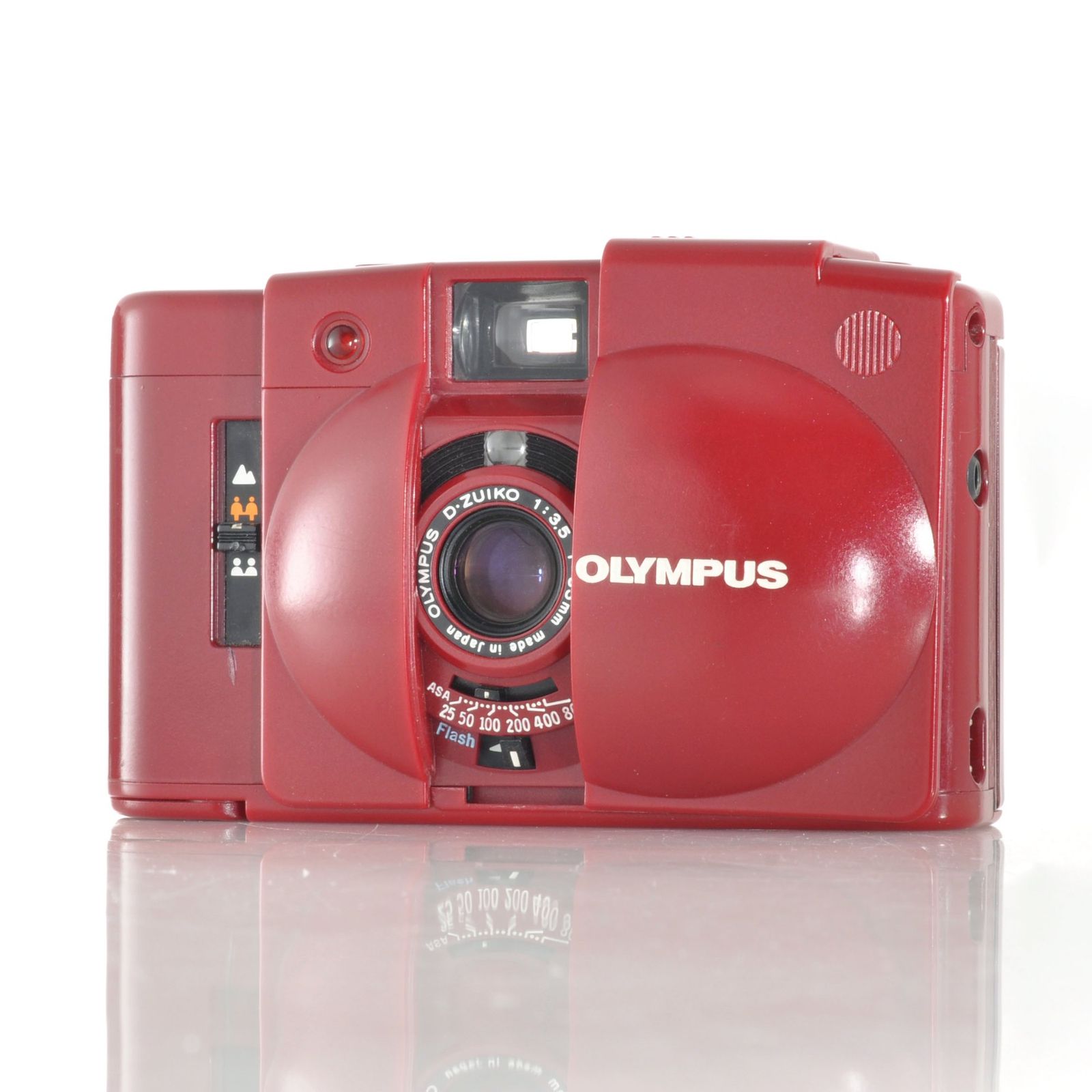 オリンパス】OLYMPUS XA2 レッド コンパクトフィルムカメラ #S296