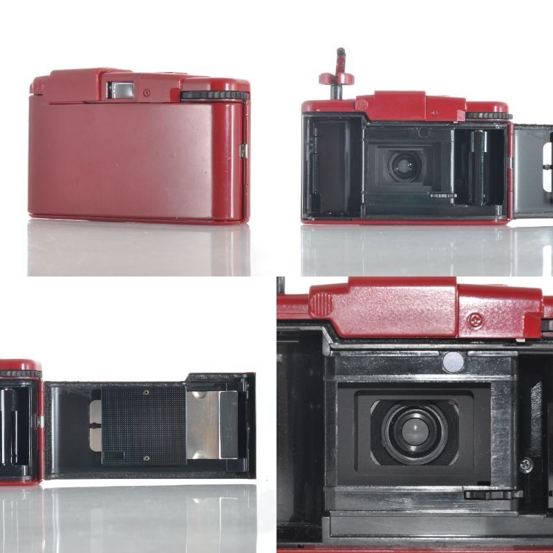 オリンパス】OLYMPUS XA2 レッド コンパクトフィルムカメラ #S296