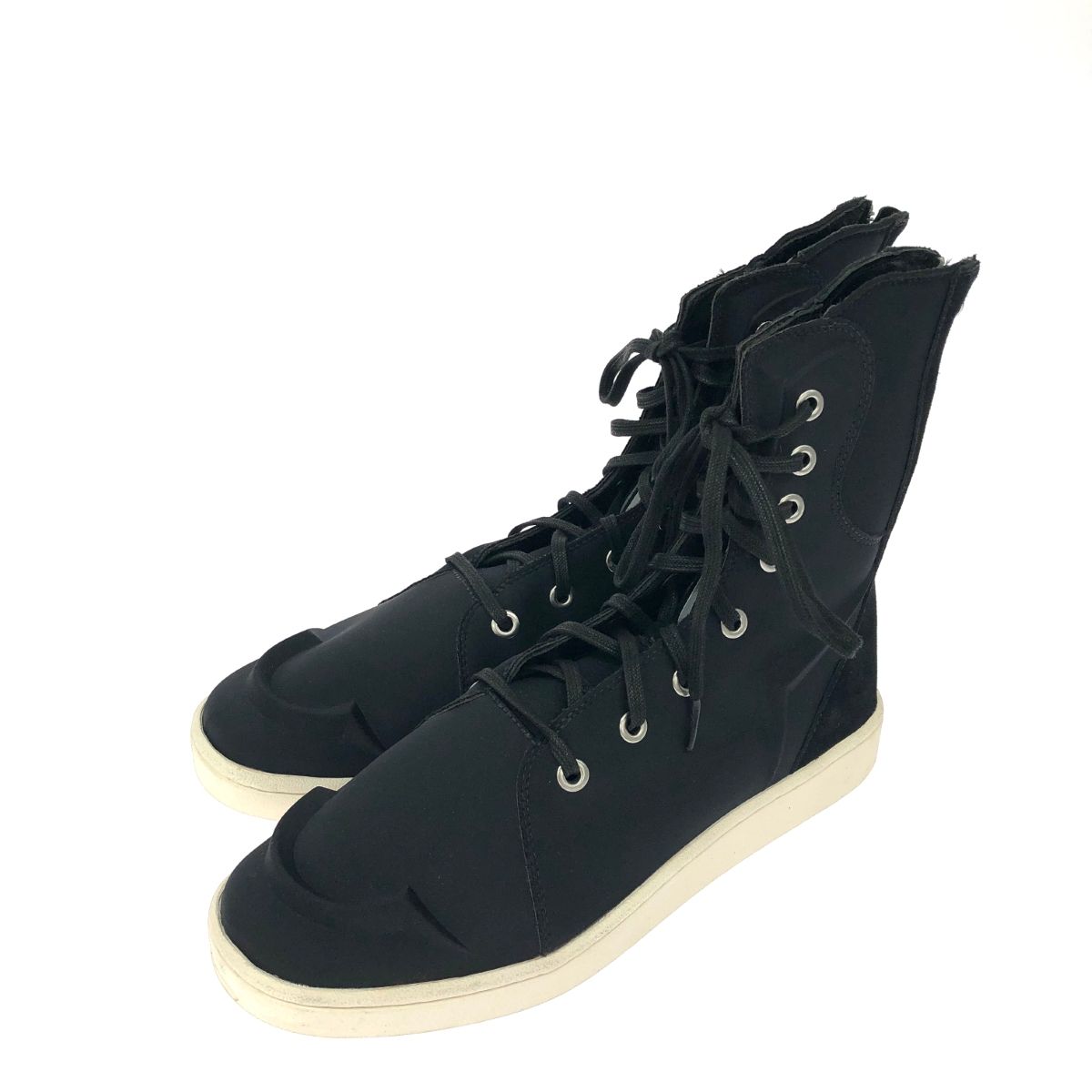 Yohji Yamamoto Pour Homme ヨウジヤマモトプールオム YY　CAMPUS BOXING 表記サイズ:29.0cm アディダスコラボ    ブラック  / 240002231922 Yohji Yamamoto Pour Homme ヨウジヤマモトプールオム YY CAMPUS