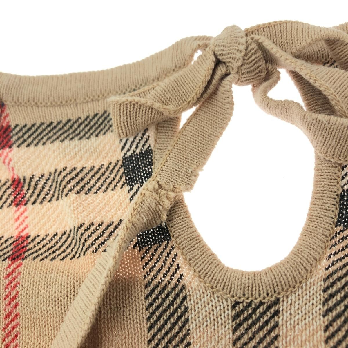 BURBERRY BLUE LABEL バーバリーブルーレーベル 半袖ニットカットソー