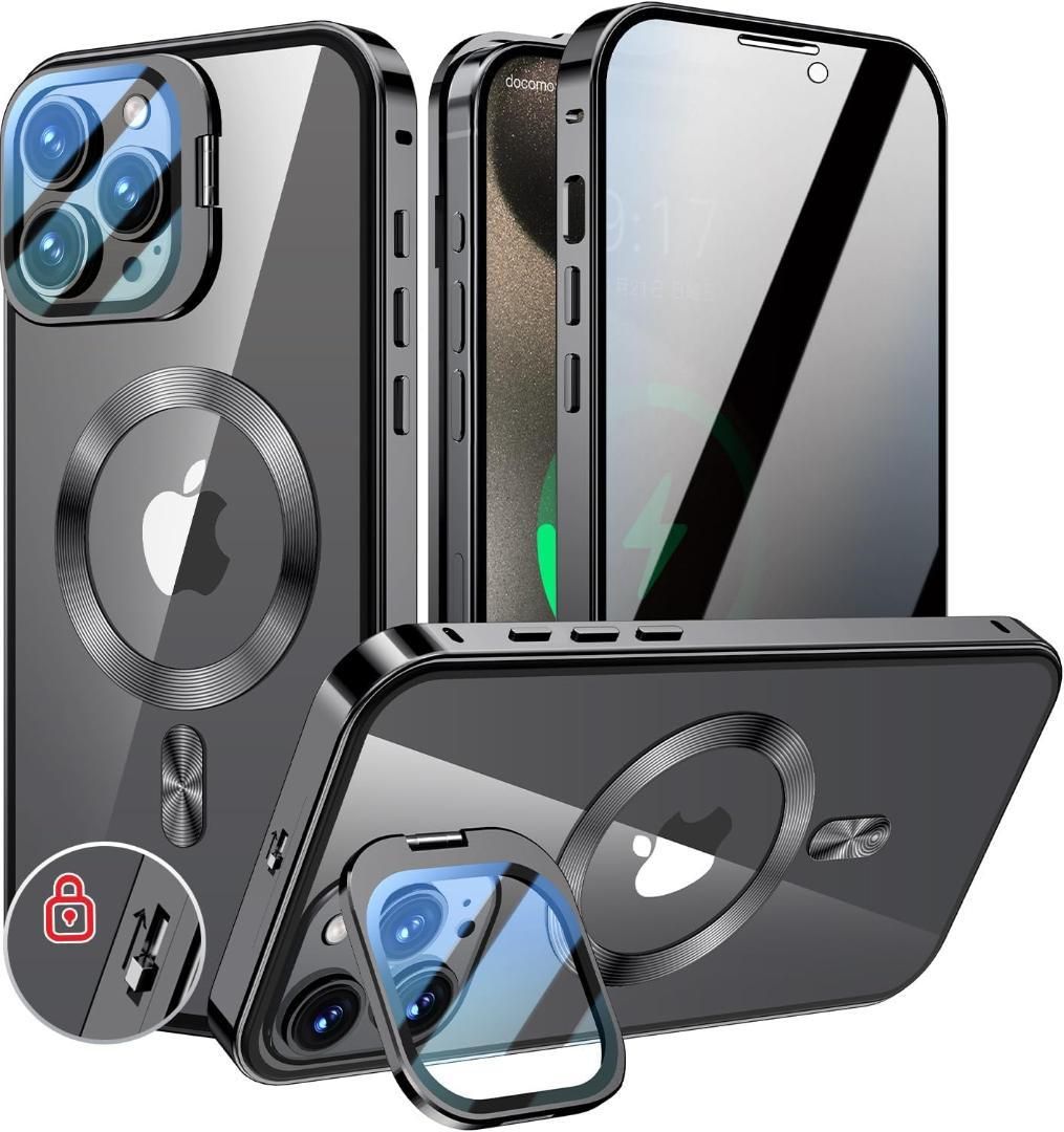 iPhone 15Pro Max用ケース 6.7インチ ブラック 270L471 - メルカリ