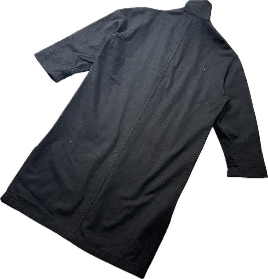 80s初期タグ】Y's Yohji Yamamoto Wool Minimal Coat ワイズ ヨウジ