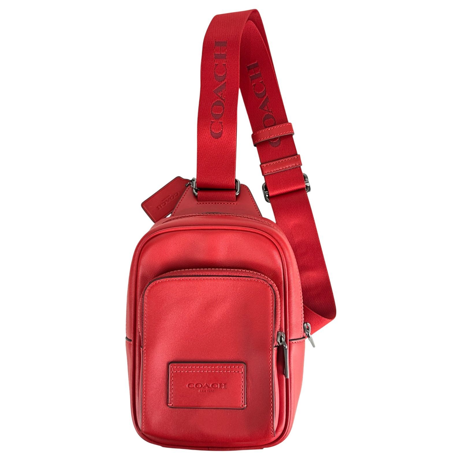 COACH】コーチ CX071 レーサー スリング パック レッド メンズ 