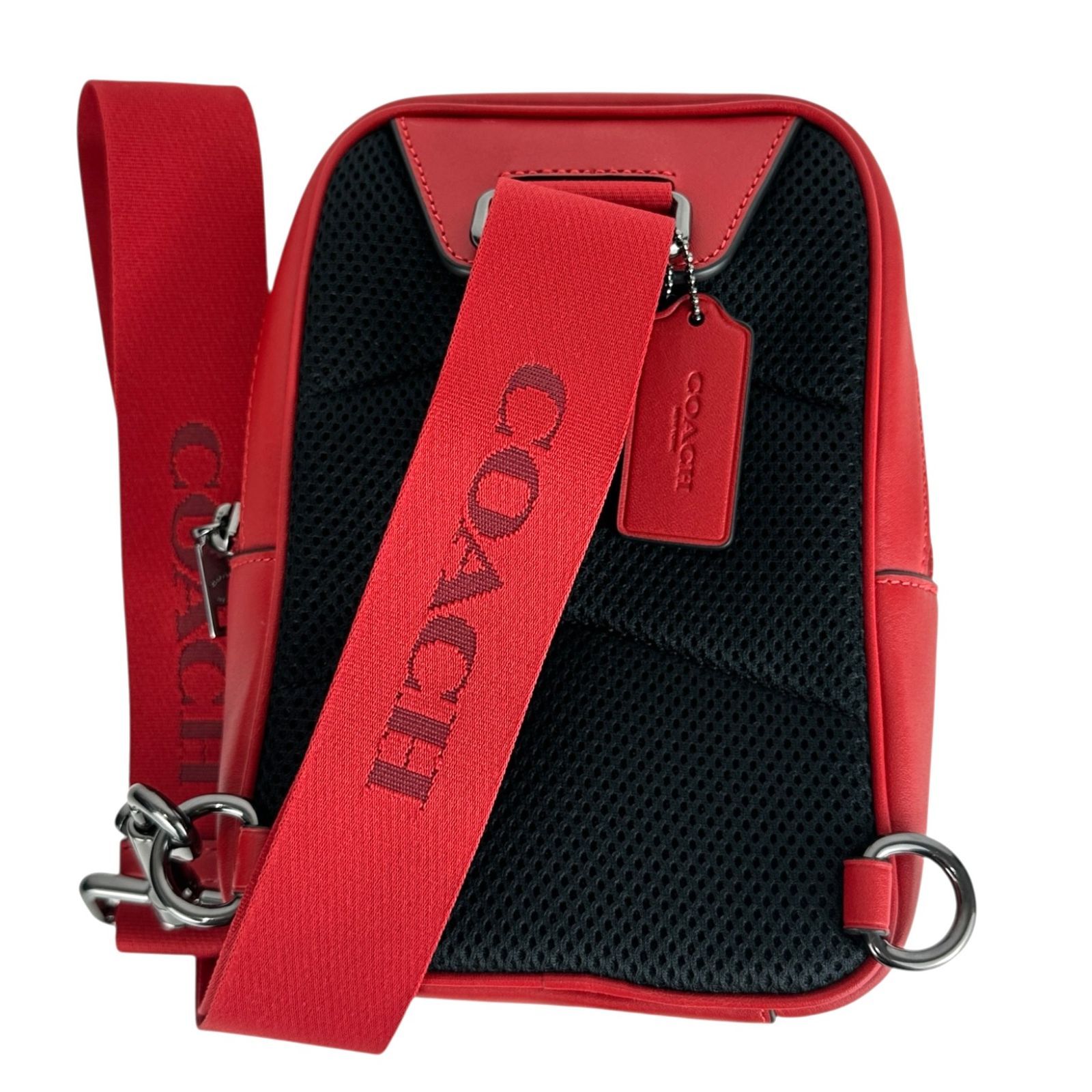 COACH】コーチ CX071 レーサー スリング パック レッド メンズ 