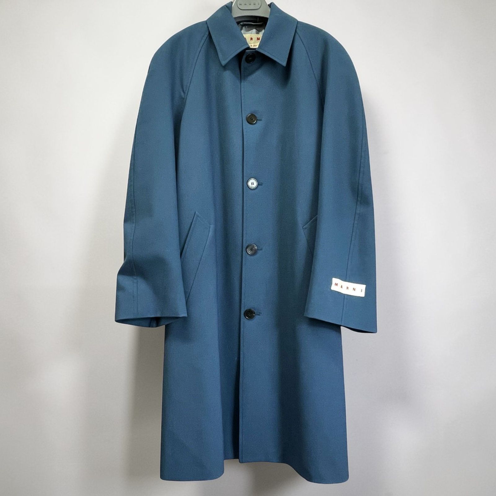 MARNI マルニ ポリエステルウールトロピカルバルカラーコート 