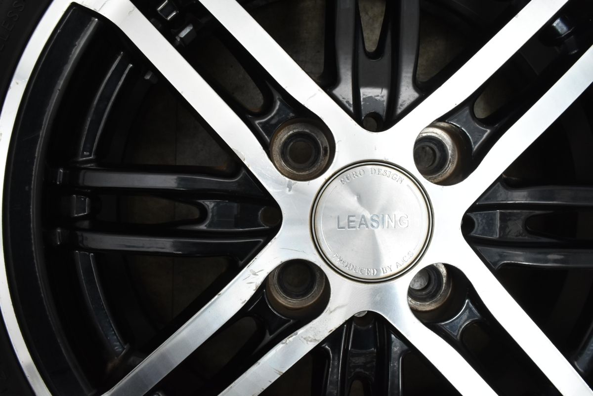 バリ溝】LEASING 14in 5J +43 PCD100 CST MARQUIS MR61 155/65R14 N 
