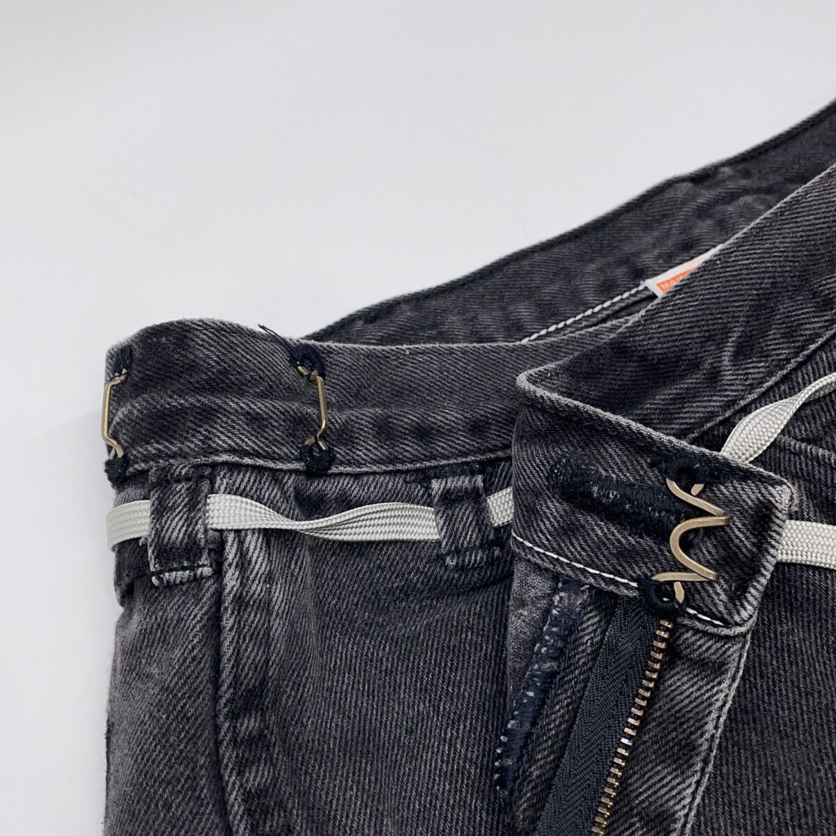 MAISON EUREKA メゾンエウレカ ﾌﾞﾗｯｸ VINTAGE REWORK BIGGY 017 ﾃﾞﾆﾑ