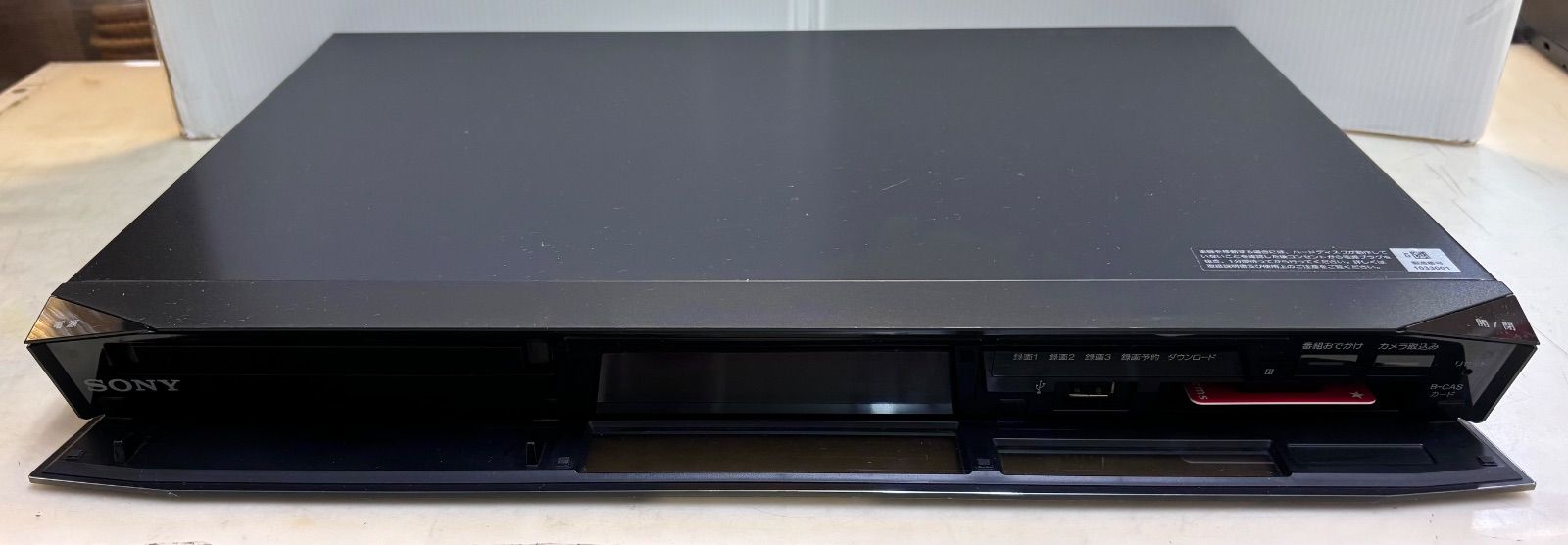 ◇SONY ブルーレイレコーダー 1TB 3番組同時録画 BDZ-ET1100 - メルカリ