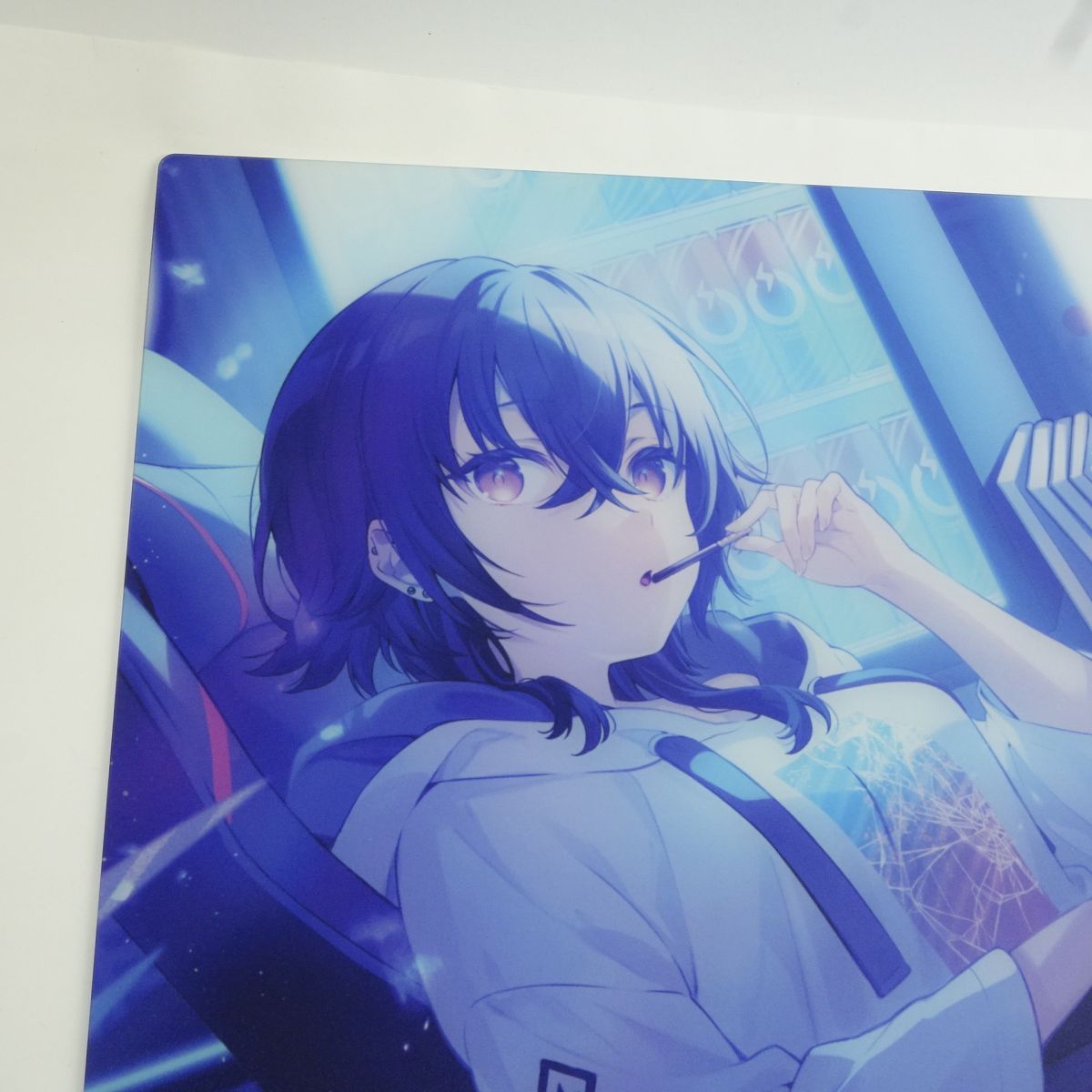 VSPO! GEAR ぶいすぽっ! ガラスマウスパッド 一ノ瀬うるは ※中古