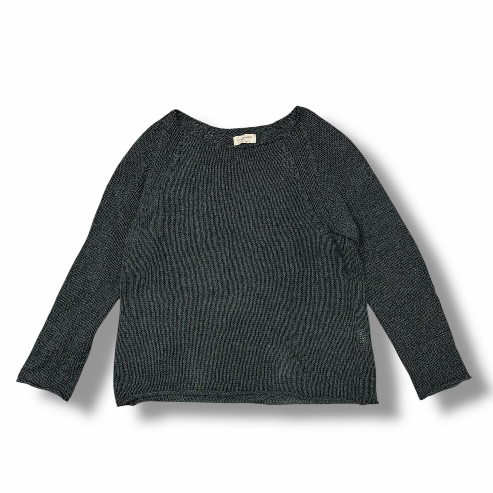Yohji Yamamoto POUR HOMME コットンニット セーター ヨウジヤマモト 