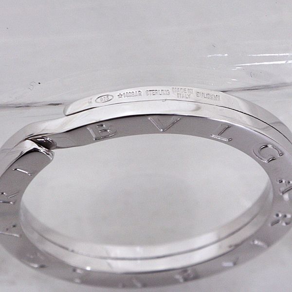 ブルガリ BVLGARI ビーゼロワン キーリング シルバー【中古】Aランク