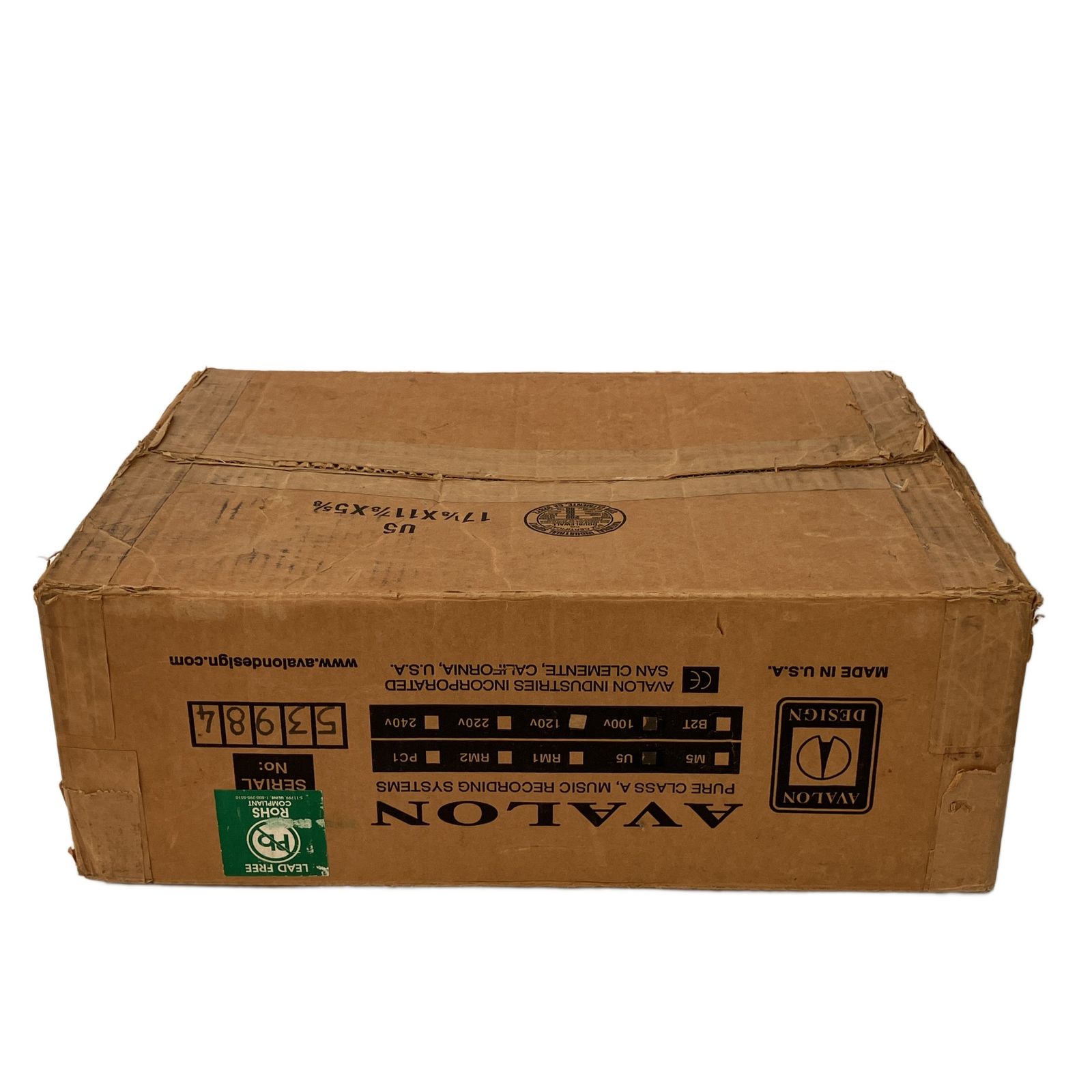 AVALON DESIGN アバロンデザイン U5 マイク プリアンプ 音響機器