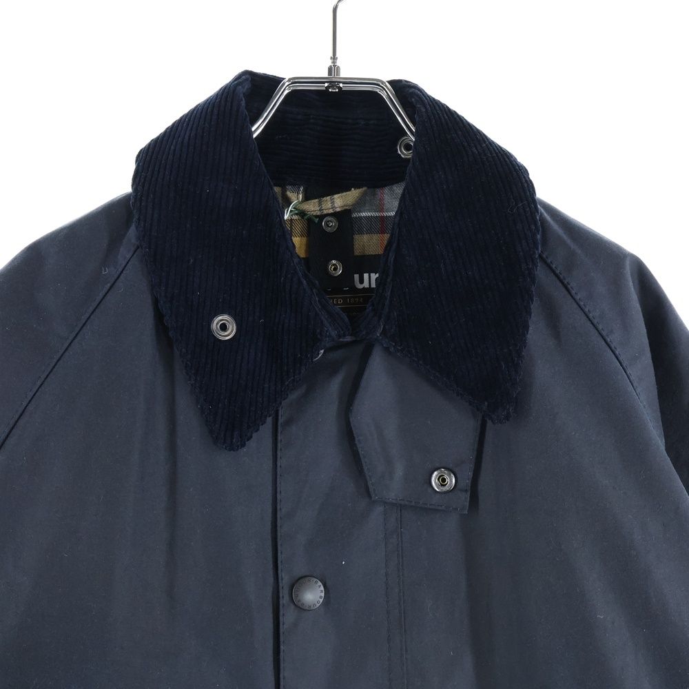 Barbour (バブアー) BEDALE ビデイル ワックス 襟コーデュロイ ジップ
