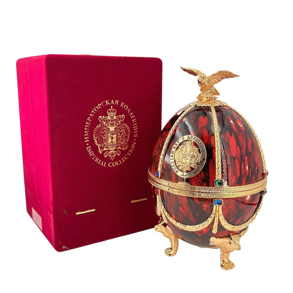 中古】 空ボトル LADOGA ラドガ ウォッカ Imperial Collection