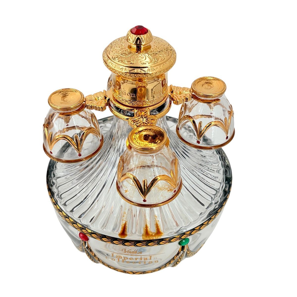 中古】 空ボトル LADOGA ラドガ ウォッカ Imperial Collection