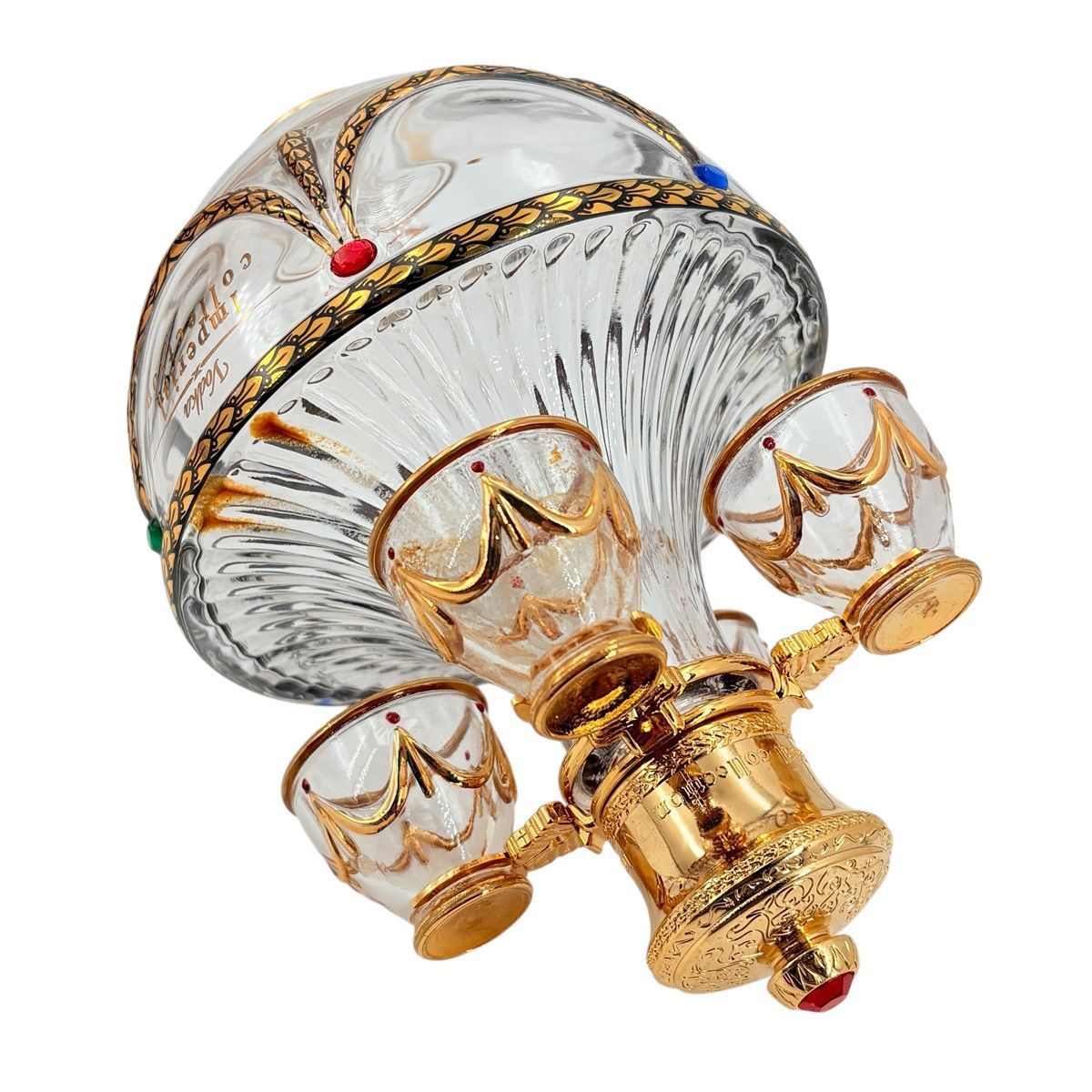 中古】 空ボトル LADOGA ラドガ ウォッカ Imperial Collection