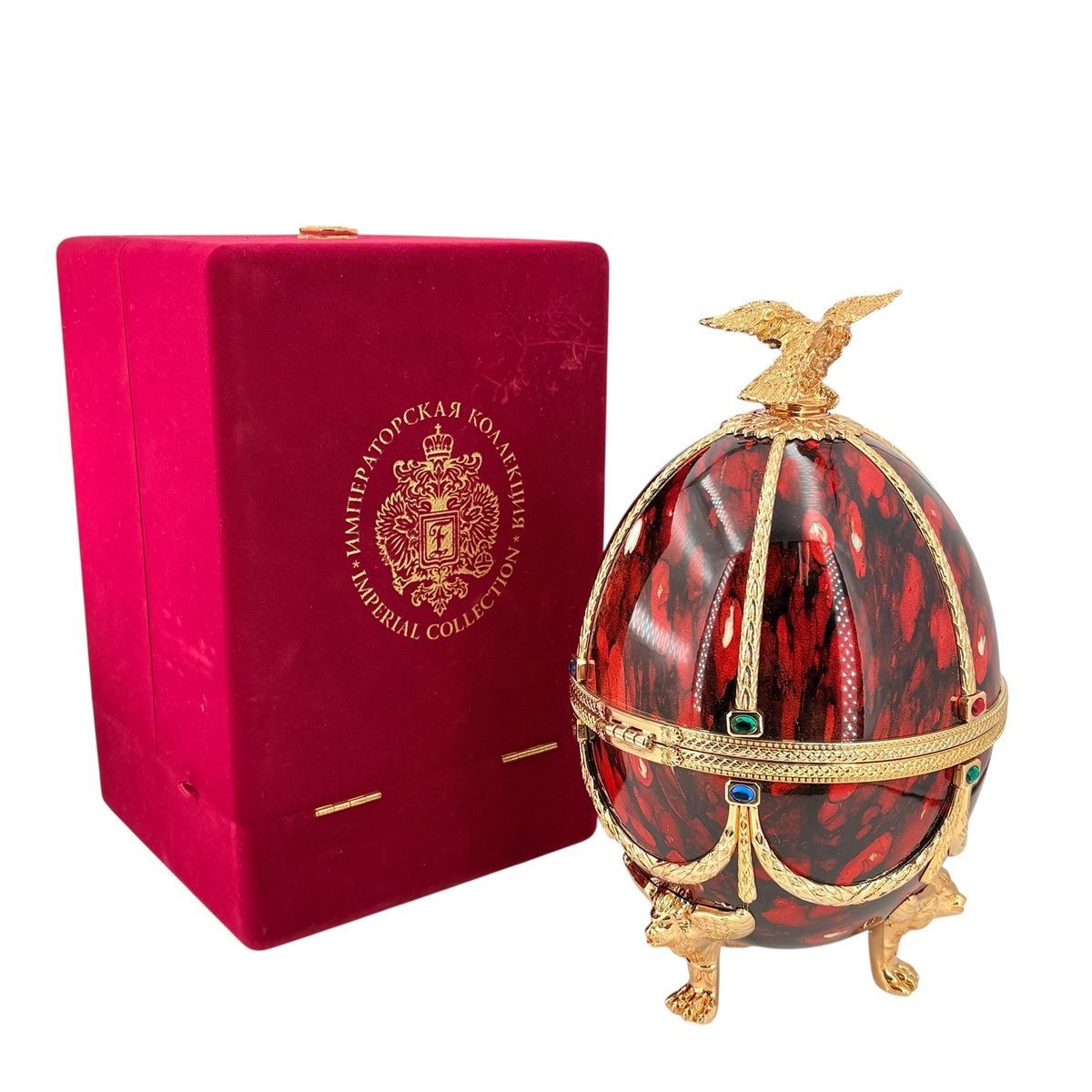 中古】 空ボトル LADOGA ラドガ ウォッカ Imperial Collection