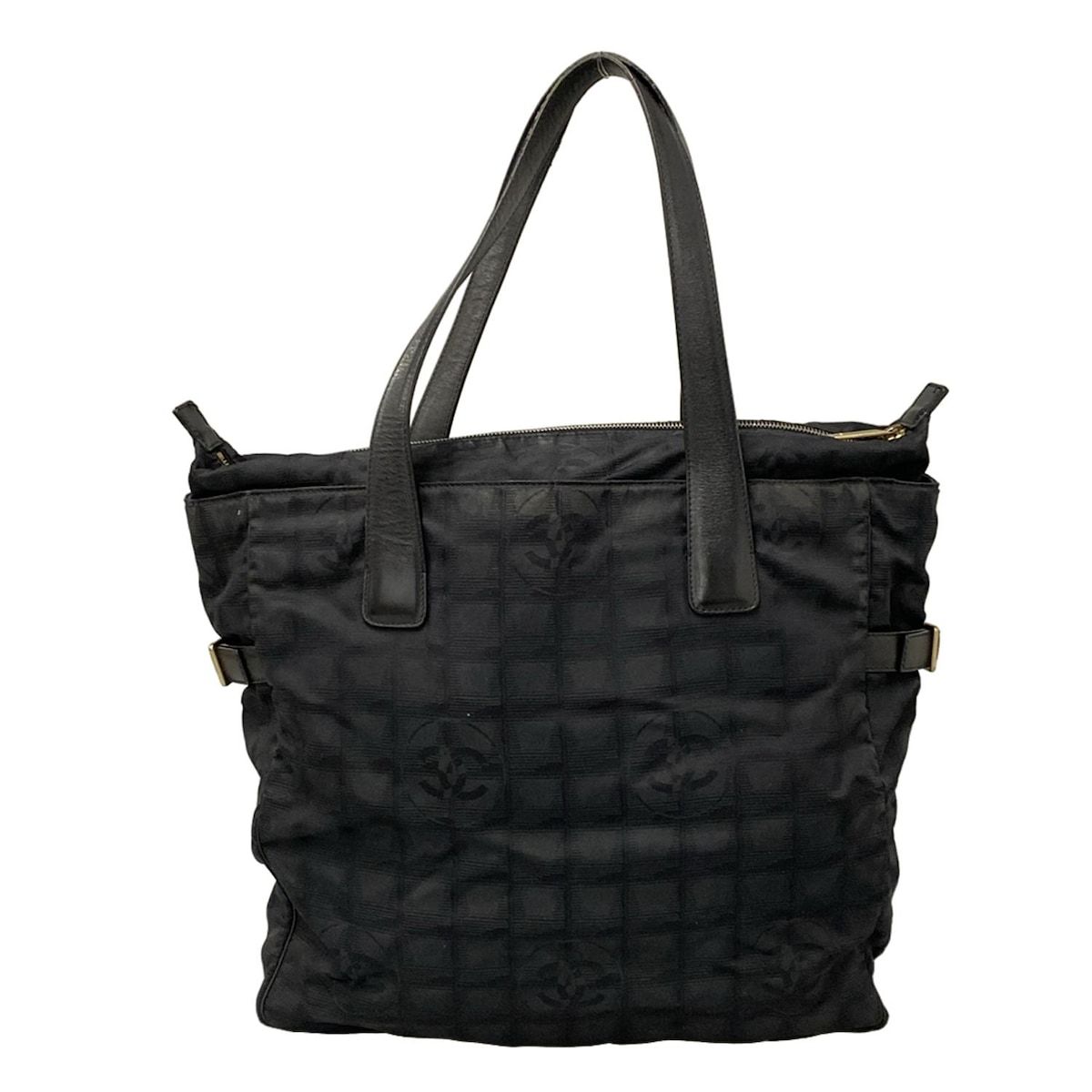 美品 シャネル ニュートラベル 2way ショルダーバッグ ハンド 30㎝ 黒 