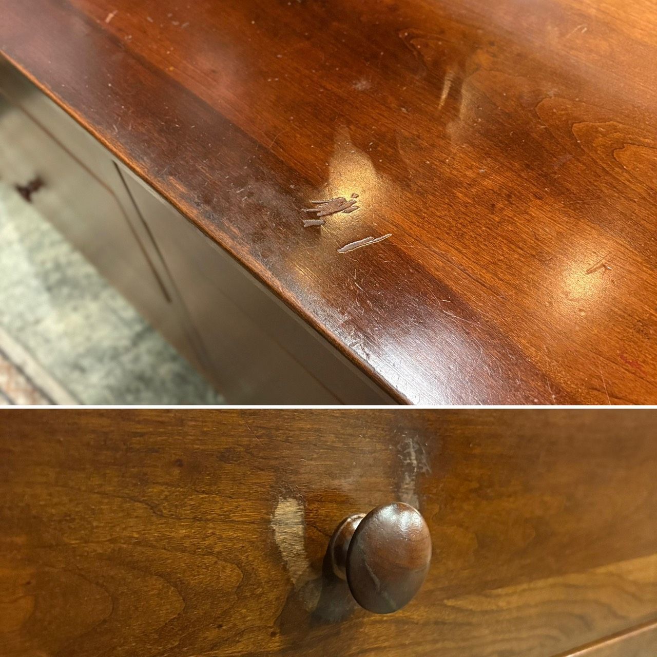 ETHAN ALLEN American Impressions サイドボード 6杯チェスト 