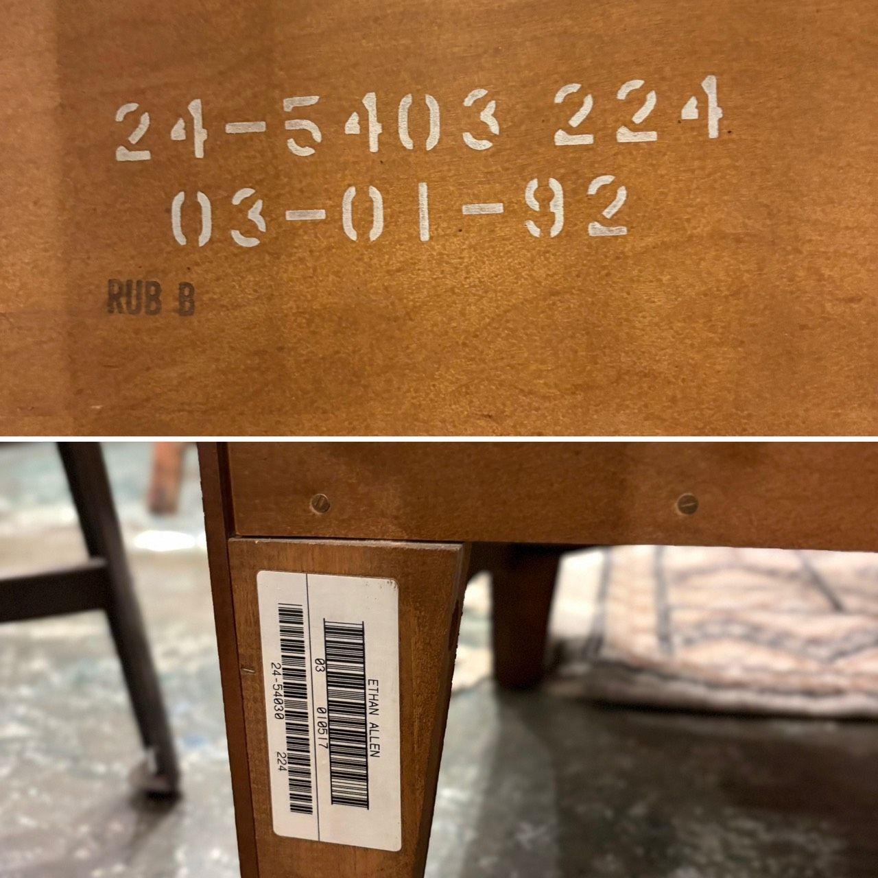 ETHAN ALLEN American Impressions サイドボード 6杯チェスト 