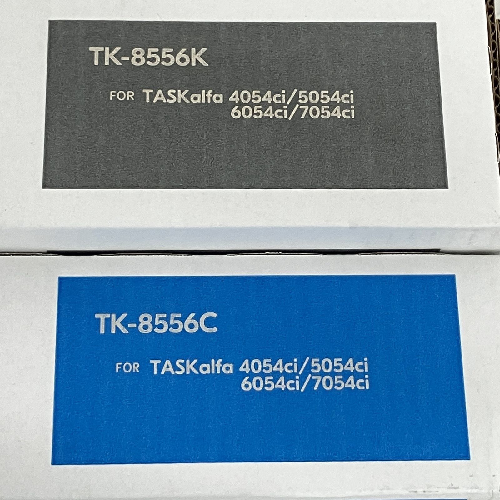 KYOCERA 京セラ TK-8556 シアン ブラック 純正トナーカートリッジ 2色