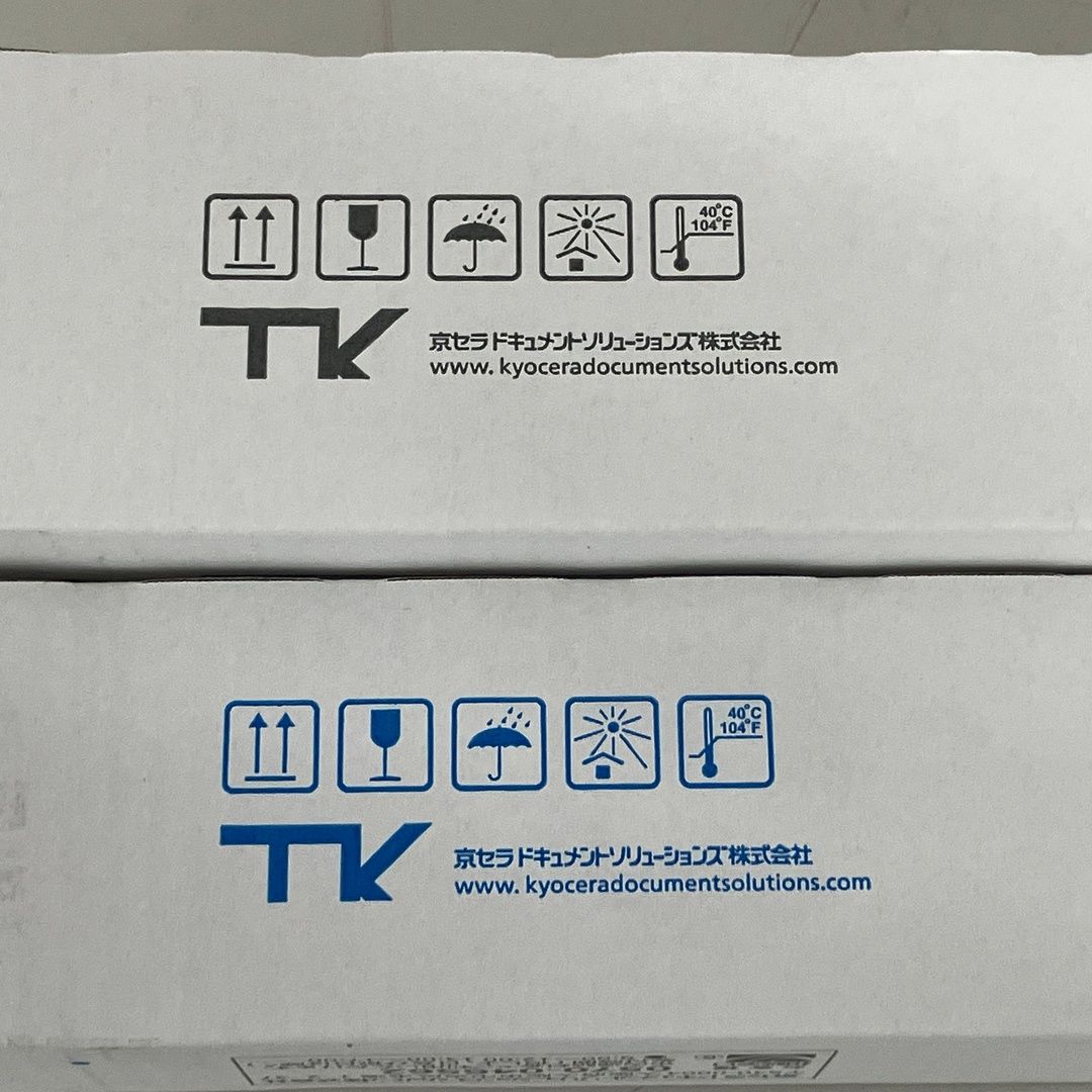 KYOCERA 京セラ TK-8556 シアン ブラック 純正トナーカートリッジ 2色