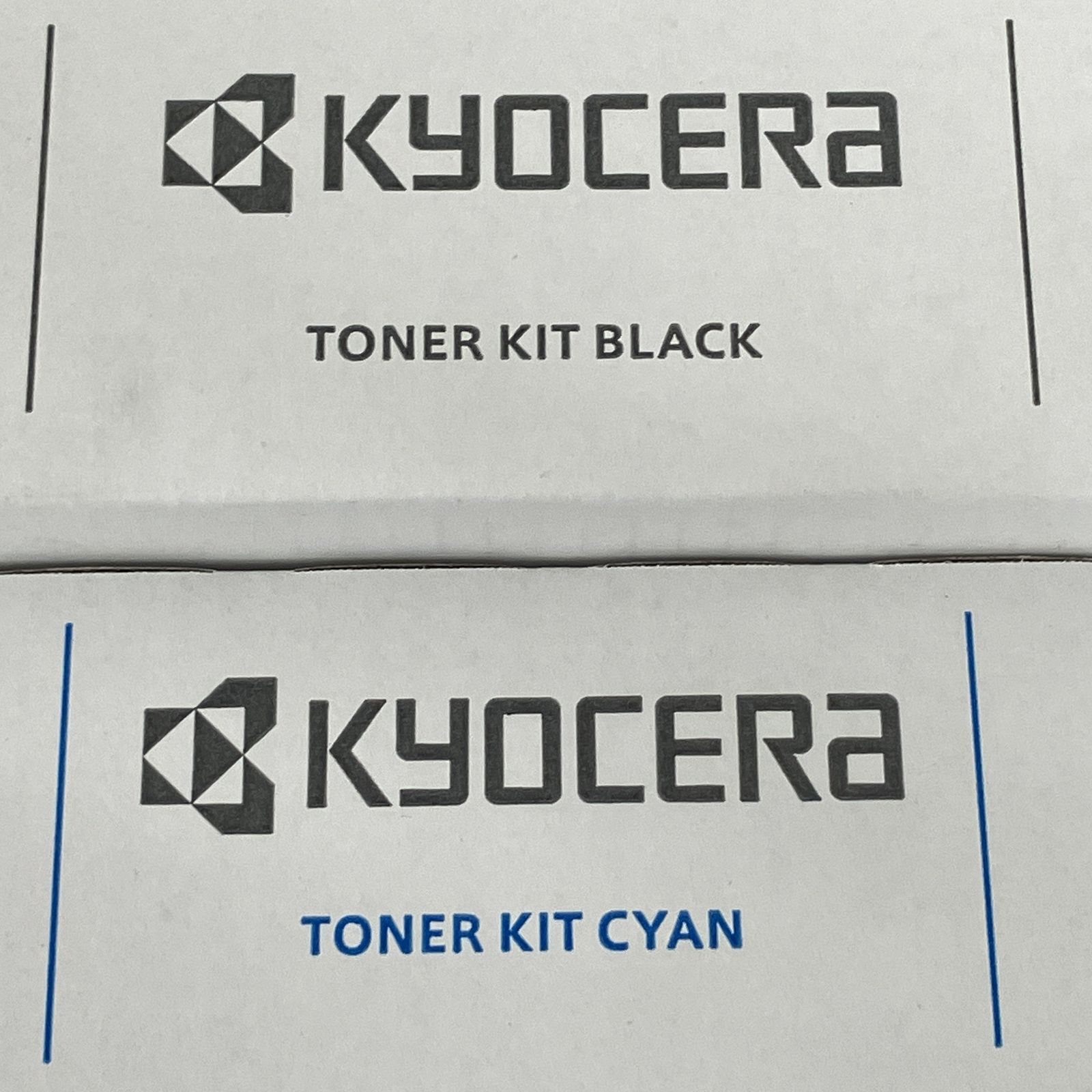 KYOCERA 京セラ TK-8556 シアン ブラック 純正トナーカートリッジ 2色