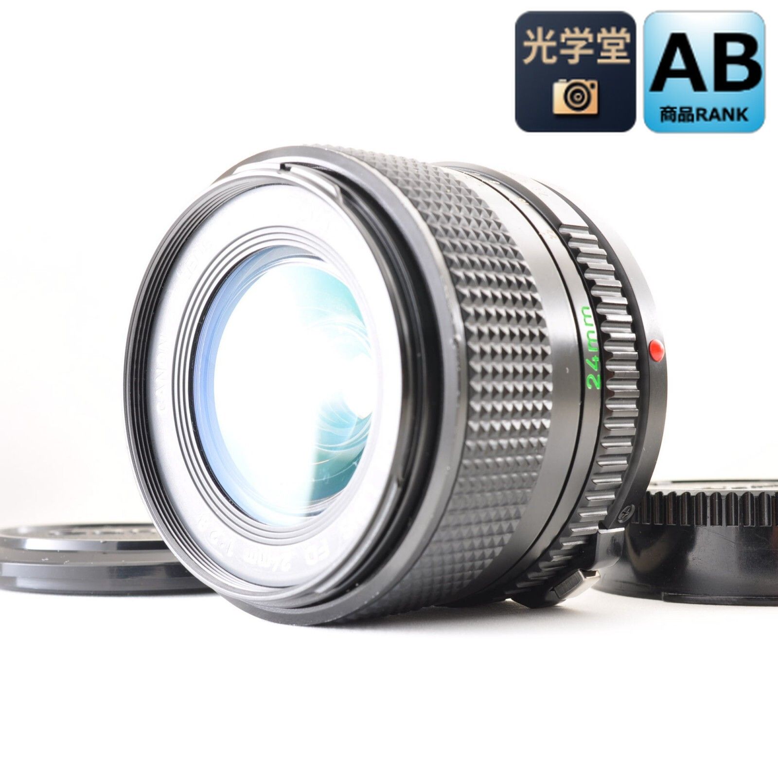 Canon New FD 24mm F2.8 広角 単焦点 MFレンズ - メルカリ