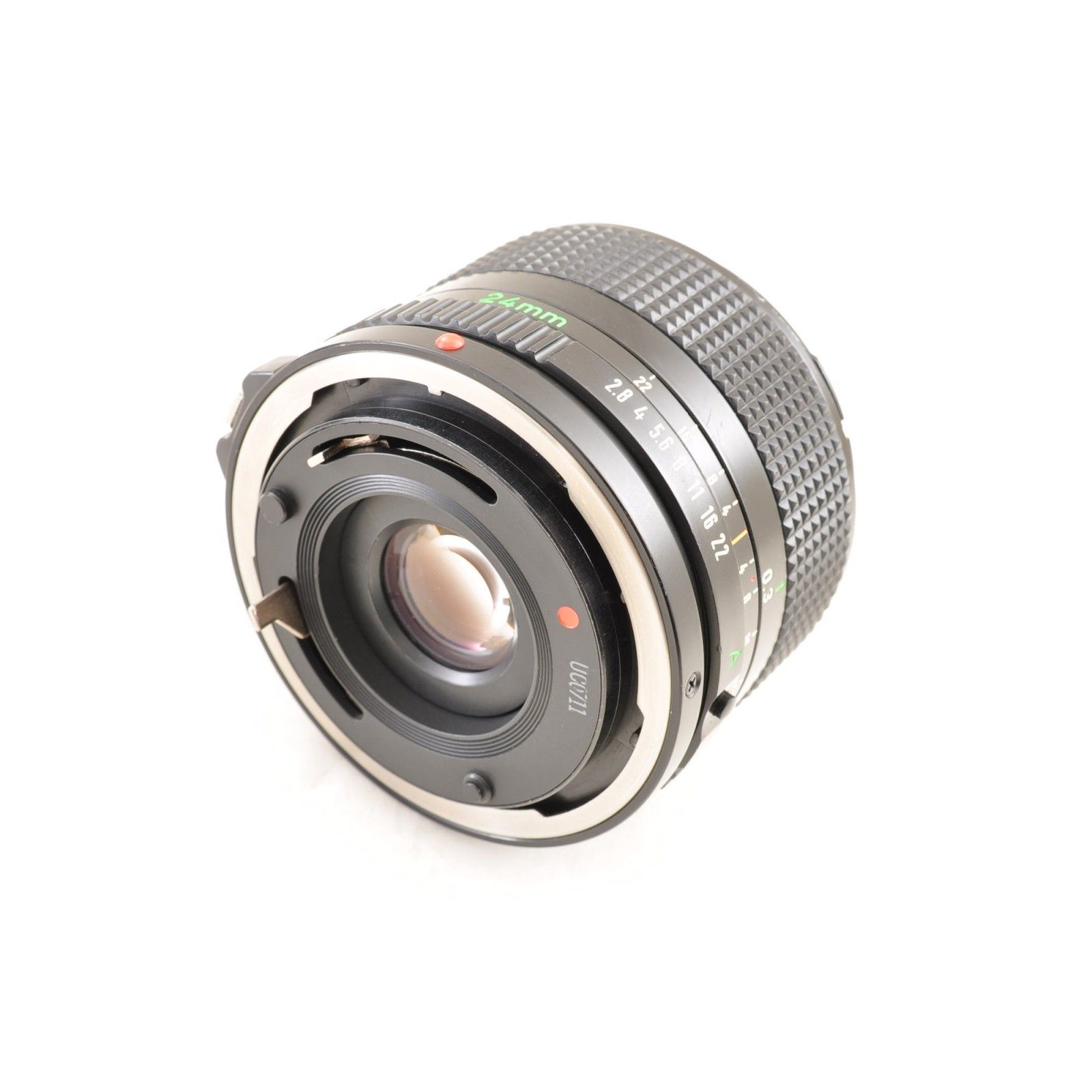 Canon New FD 24mm F2.8 広角 単焦点 MFレンズ - メルカリ