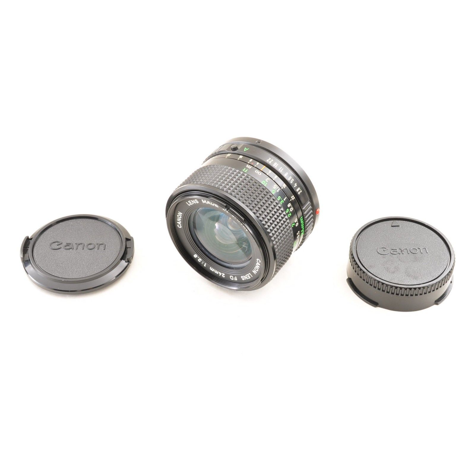 Canon New FD 24mm F2.8 広角 単焦点 MFレンズ - メルカリ