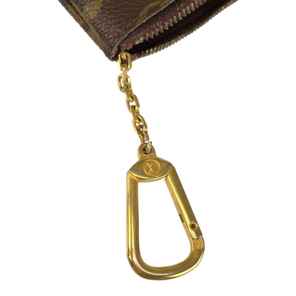 LOUIS VUITTON ルイヴィトン モノグラム ポシェット クレ ブラウン
