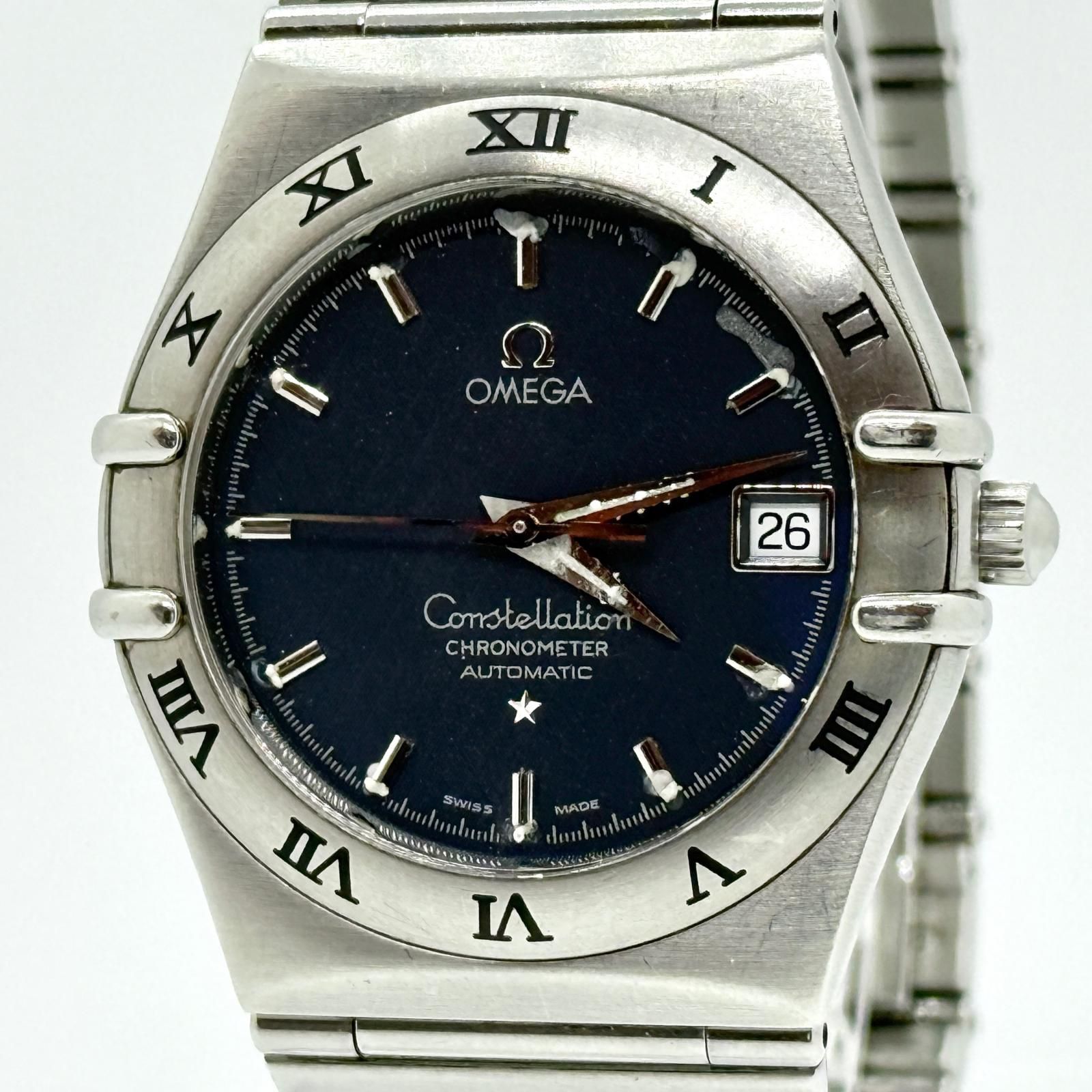OMEGA オメガ コンステレーション 1551/861 ブラック AT メンズ 腕時計