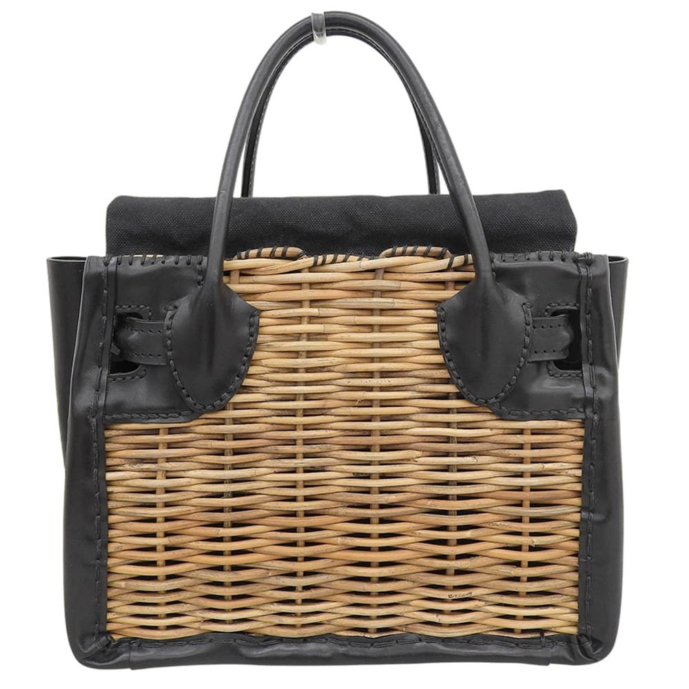 ebagos エバゴス 美品 紅籐×ブライドルレザー オイルショルダーベルト